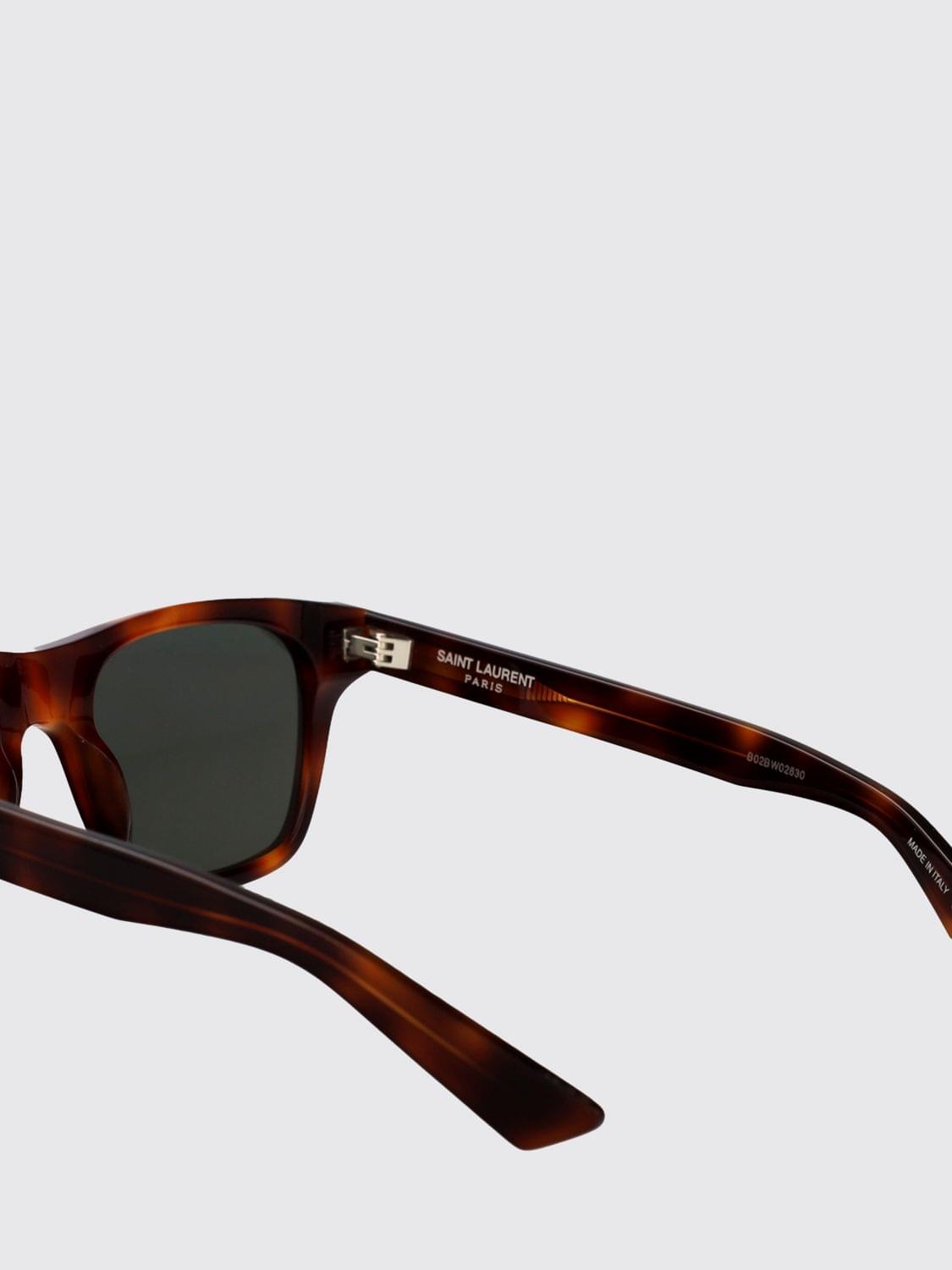 Saint Laurent Sunglasses Men Brown SAINT LAURENT
