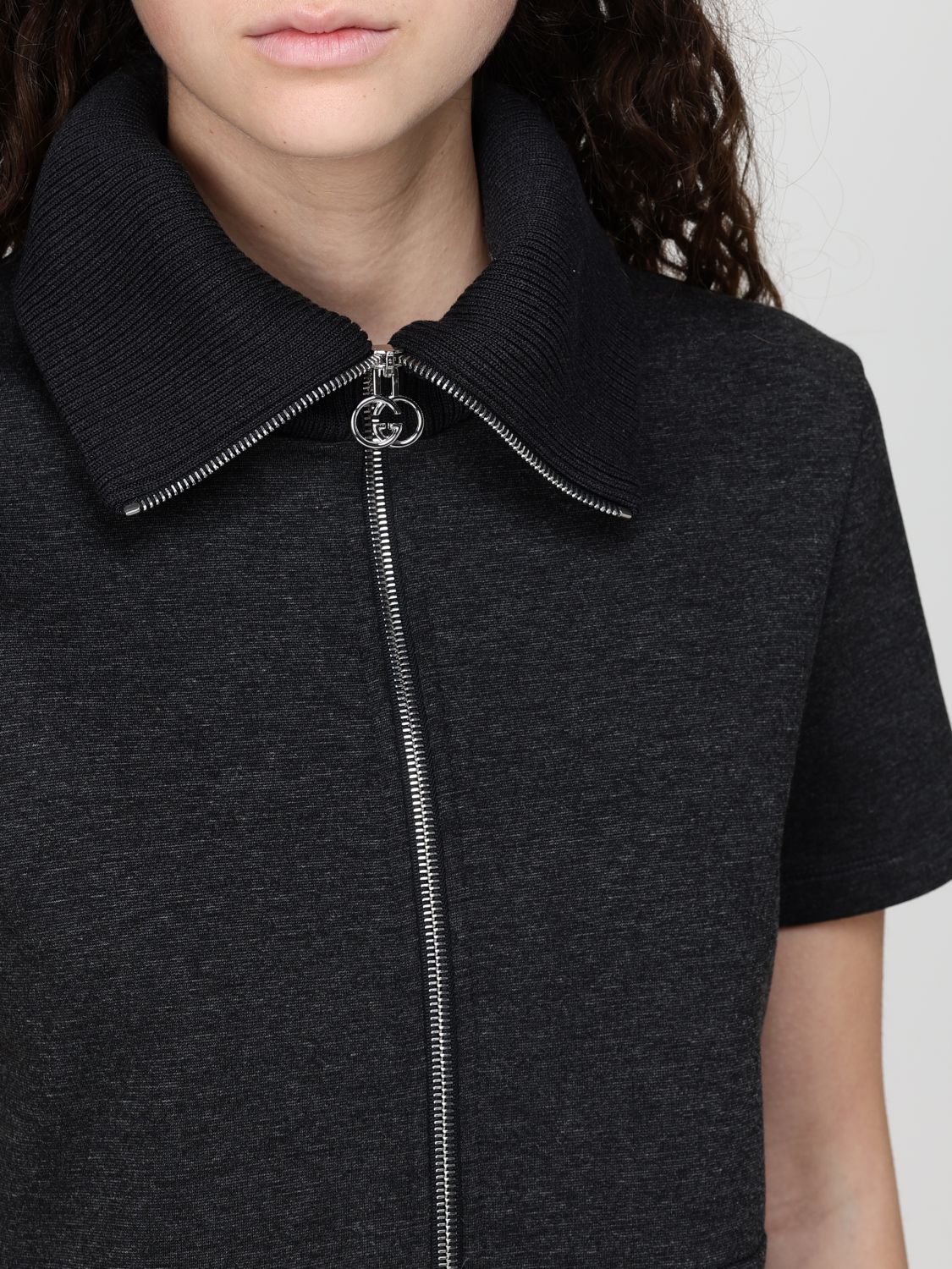 Gucci Dress Woman Grey GUCCI