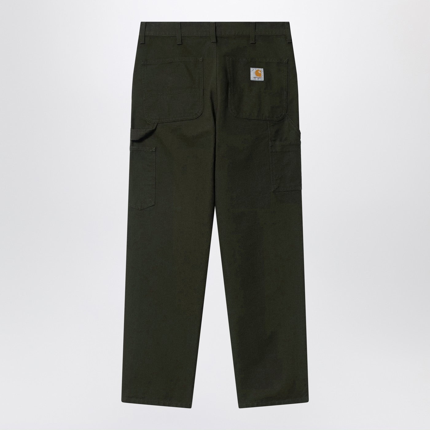 Carhartt Wip Single Knee Pant Olive In Organic Cotton Men Carhartt WIP