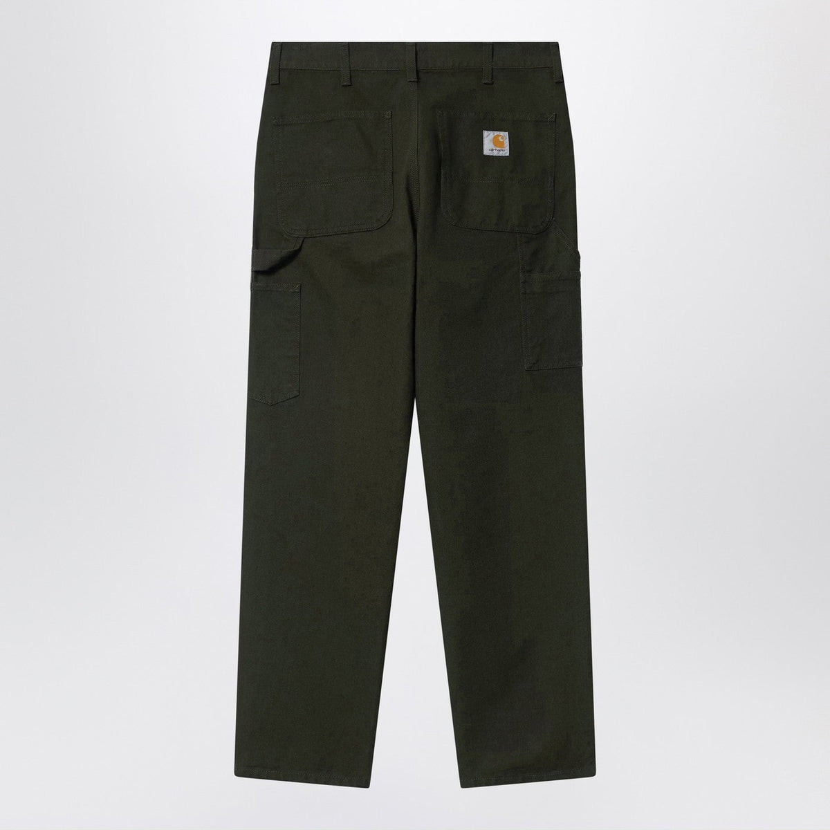 Carhartt Wip Single Knee Pant Olive In Organic Cotton Men Carhartt WIP