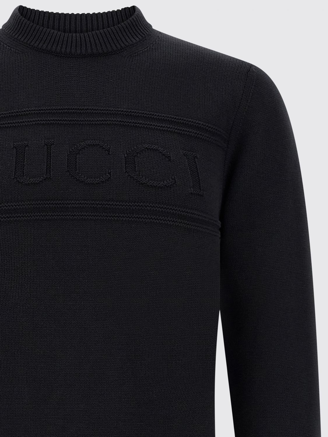 Gucci Sweater Men Black GUCCI