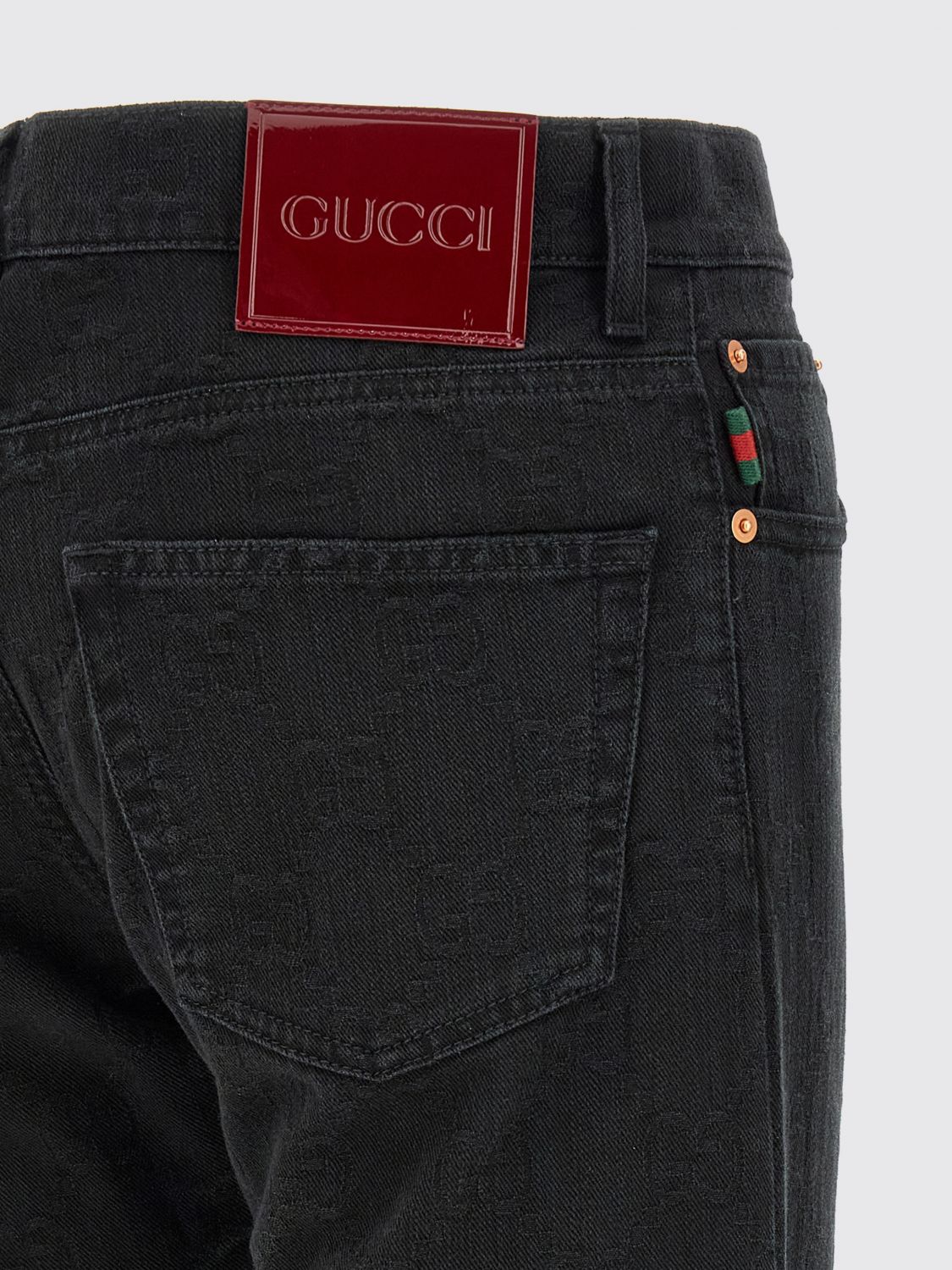 Gucci Jeans Men Black