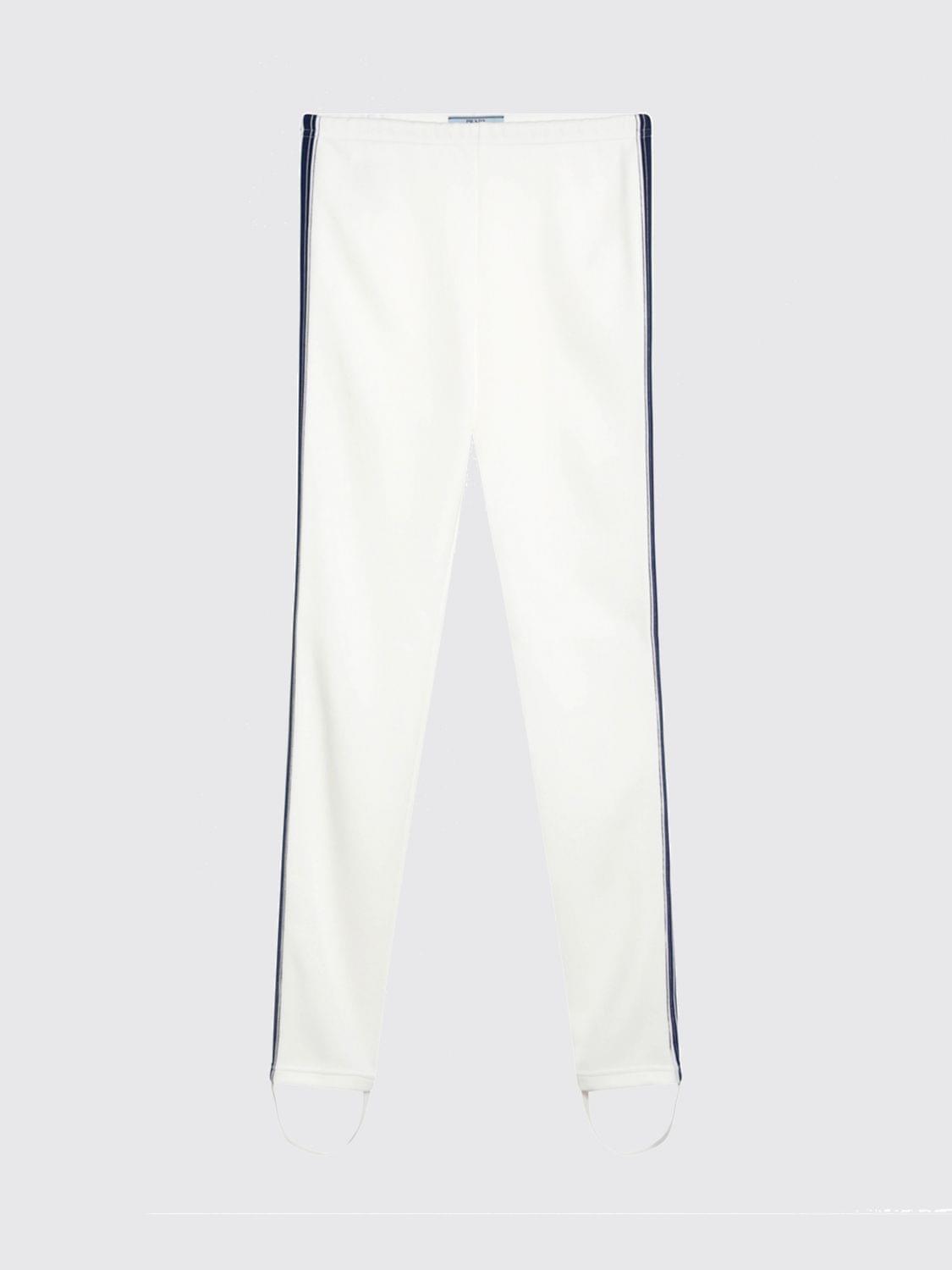 Prada Pants Woman Ivory PRADA