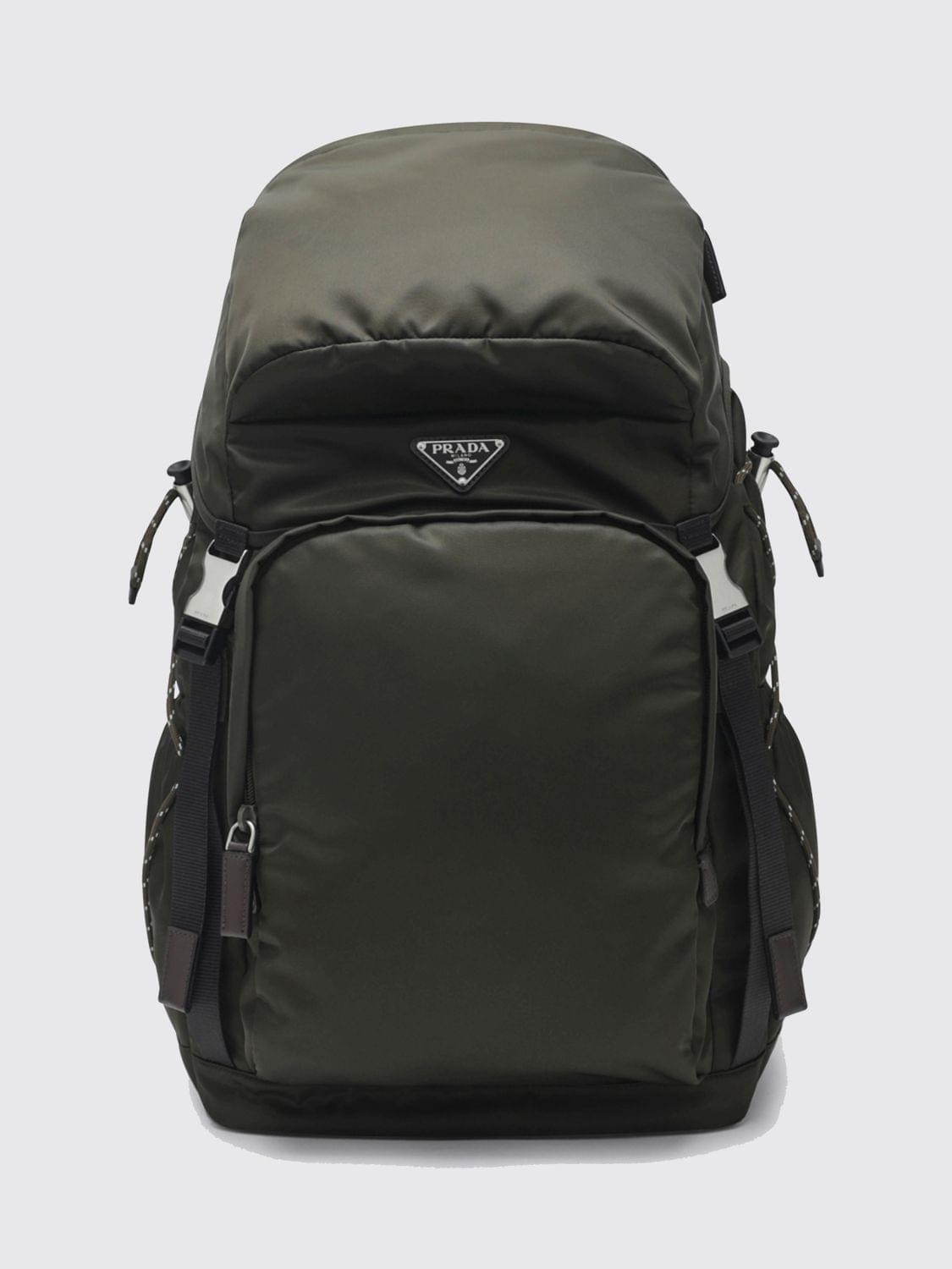 Prada Backpack Men Military PRADA