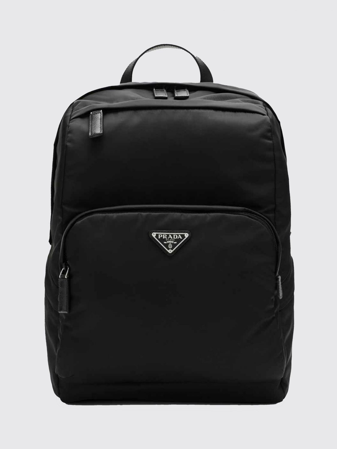 Prada Men Prada Backpack In Re-Nylon With Logo PRADA