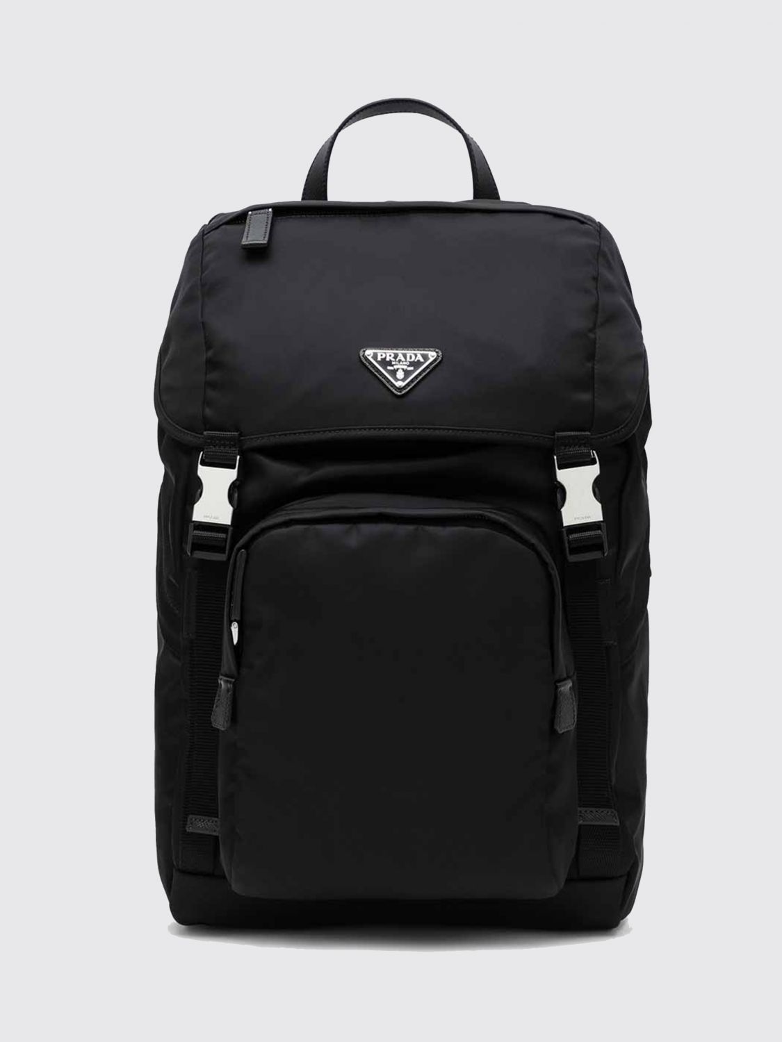 Prada Men Prada Backpack In Re-Nylon.