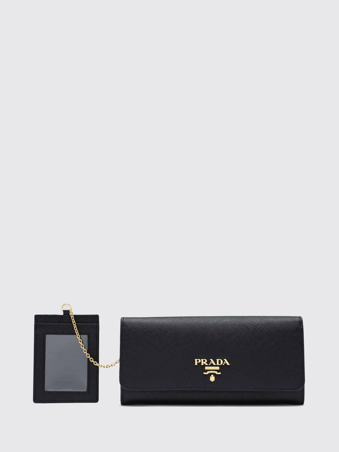 Prada Wallet Woman Black PRADA