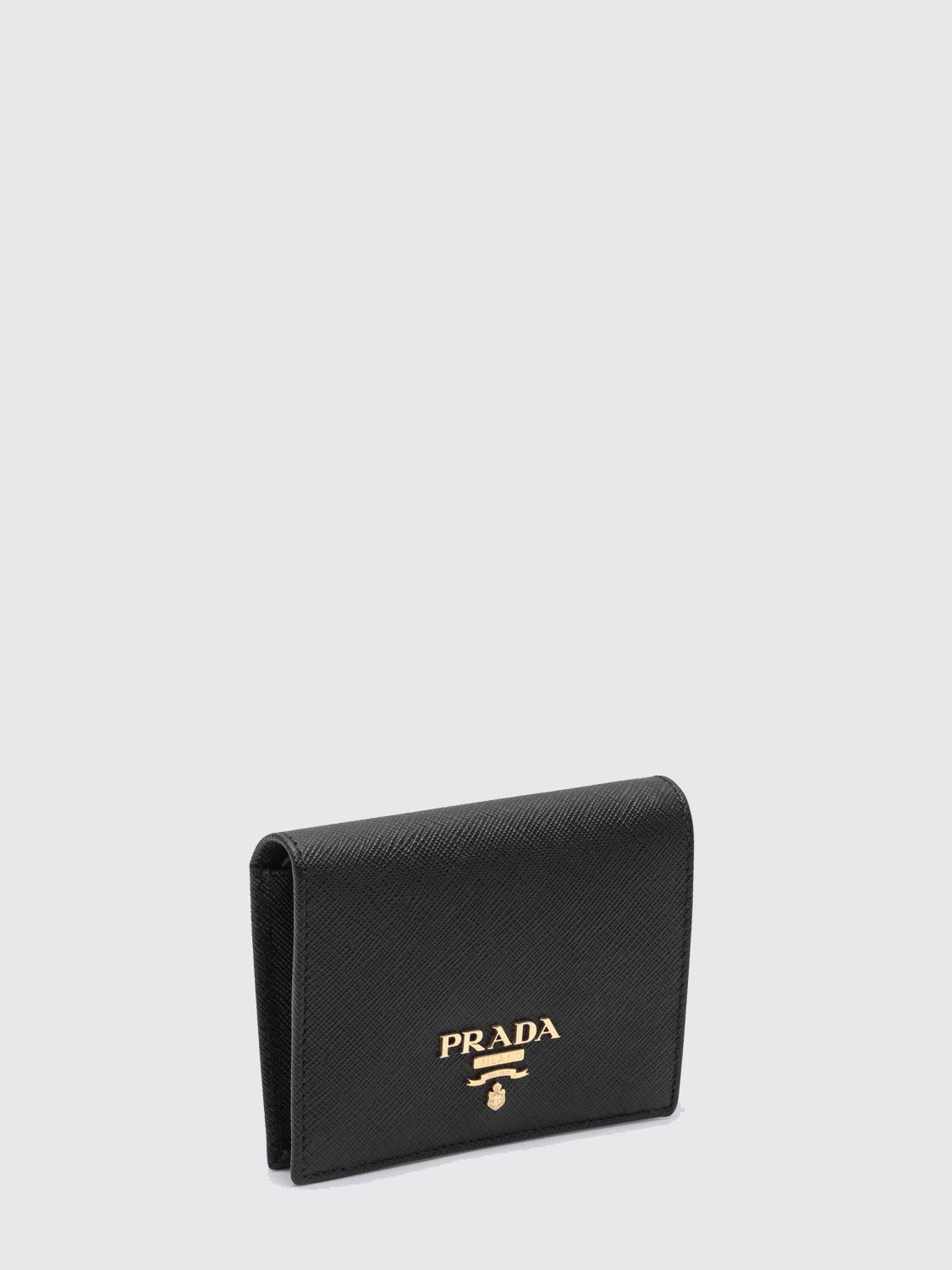 Prada Women Prada Saffiano Leather Wallet PRADA