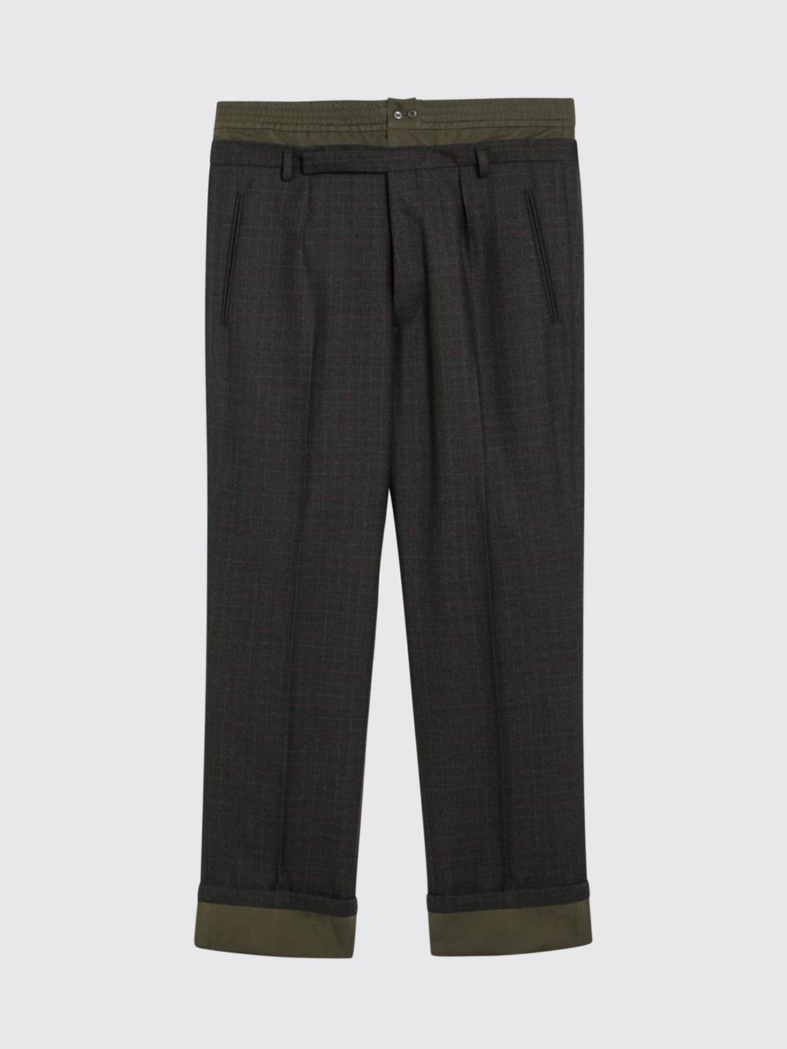 Prada Pants Woman Brown PRADA