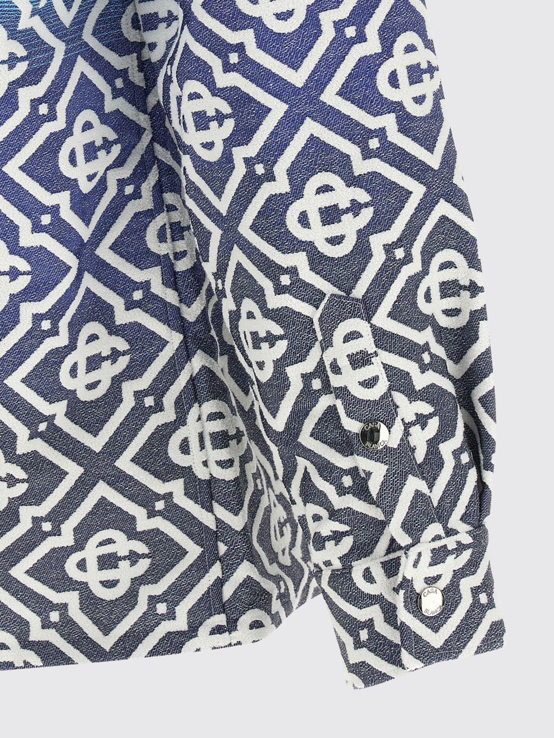Casablanca Women Shacket 'Monogram Gradient Jacquard' CASABLANCA