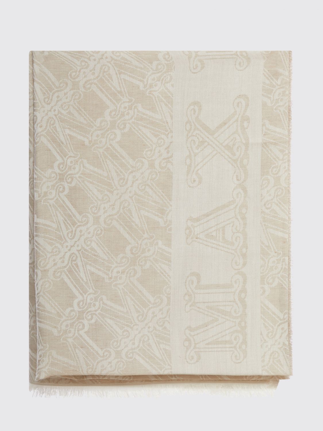 Max Mara Scarf Woman Beige MAX MARA