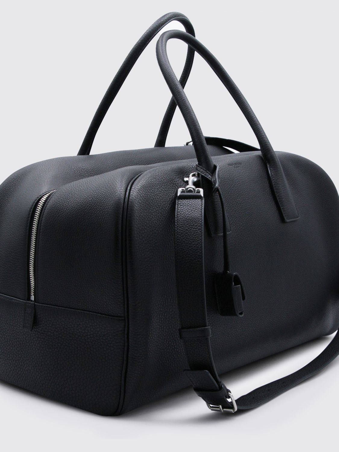 Saint Laurent Men Saint Laurent Medium Bowling Duffle Bag SAINT LAURENT