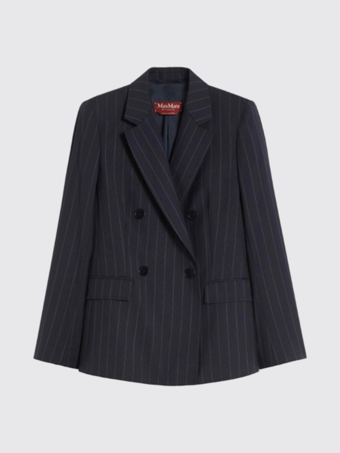 Max Mara Studio Jacket Woman Blue MAX MARA STUDIO