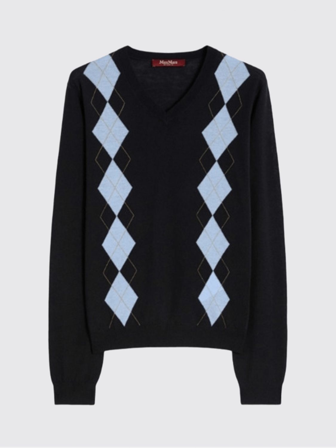 Max Mara Studio Sweater Woman Blue MAX MARA STUDIO