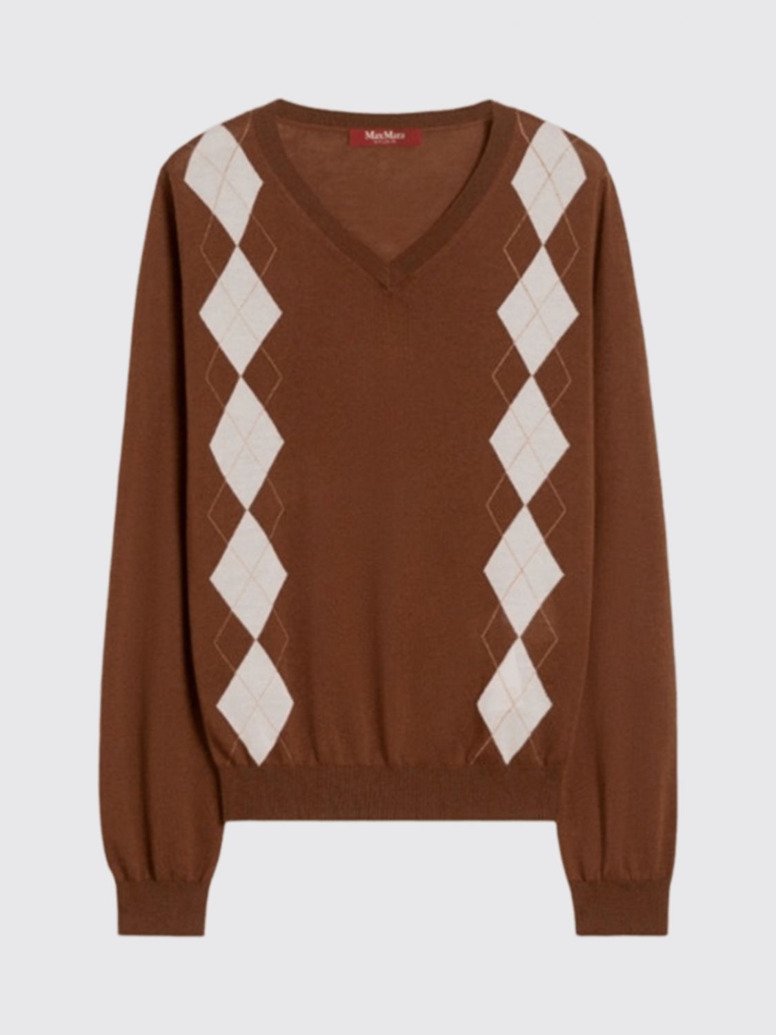 Max Mara Studio Sweater Woman Cocoa MAX MARA STUDIO