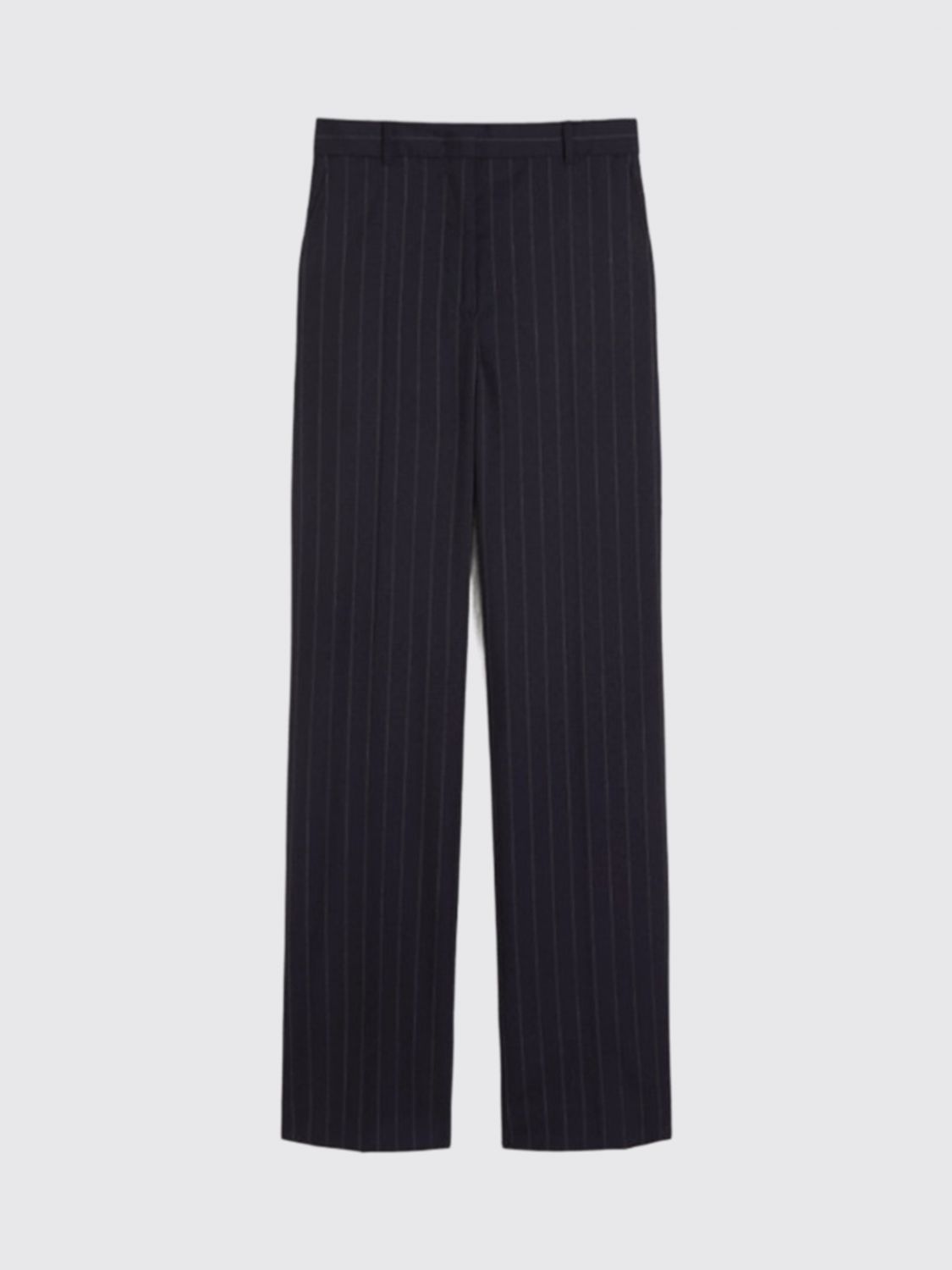 Max Mara Studio Pants Woman Blue MAX MARA STUDIO
