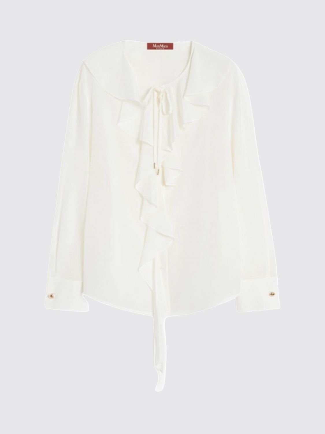 Max Mara Studio Top Woman Blue MAX MARA STUDIO