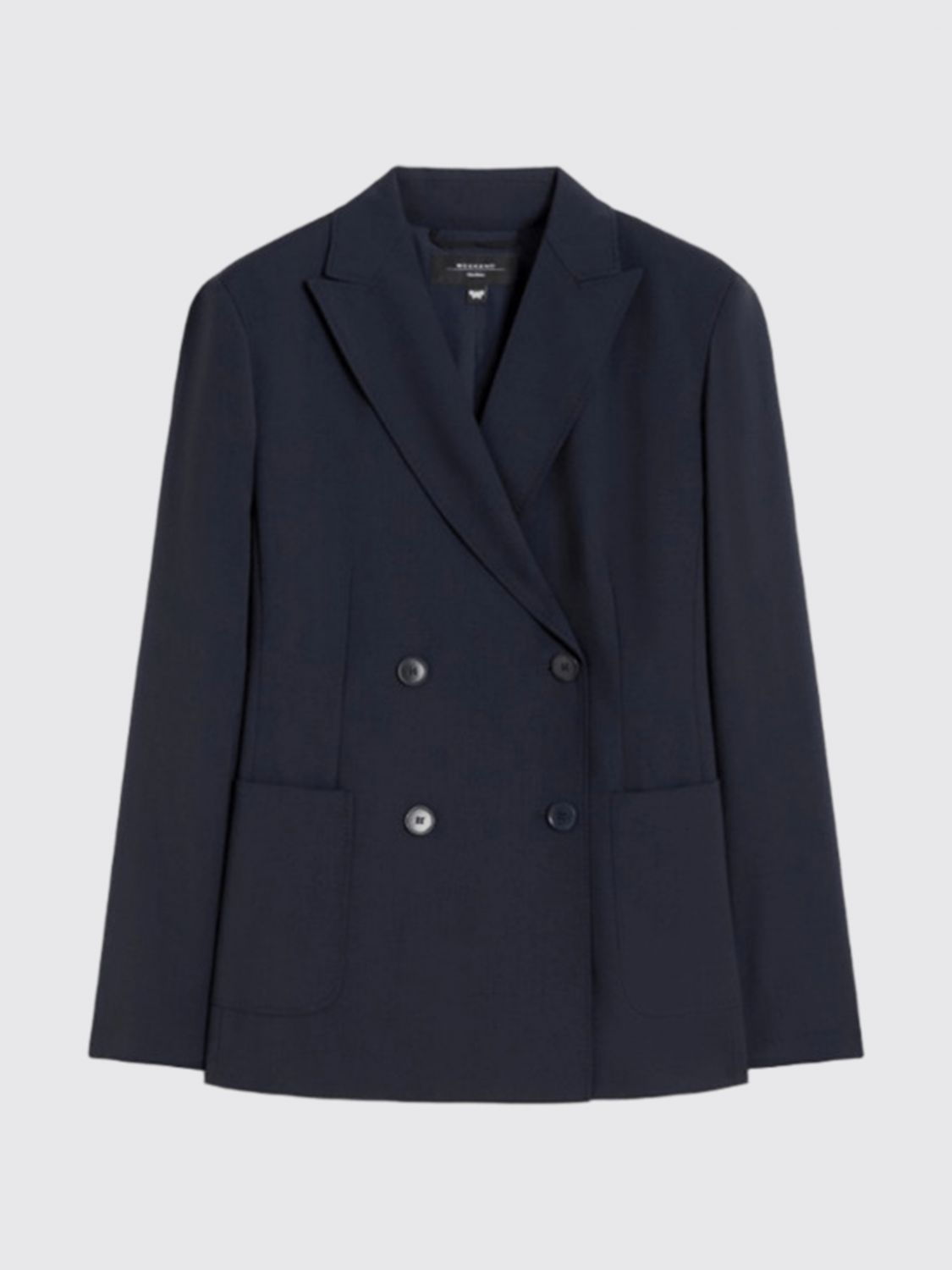 Weekend Max Mara Jacket Woman Blue WEEKEND MAX MARA