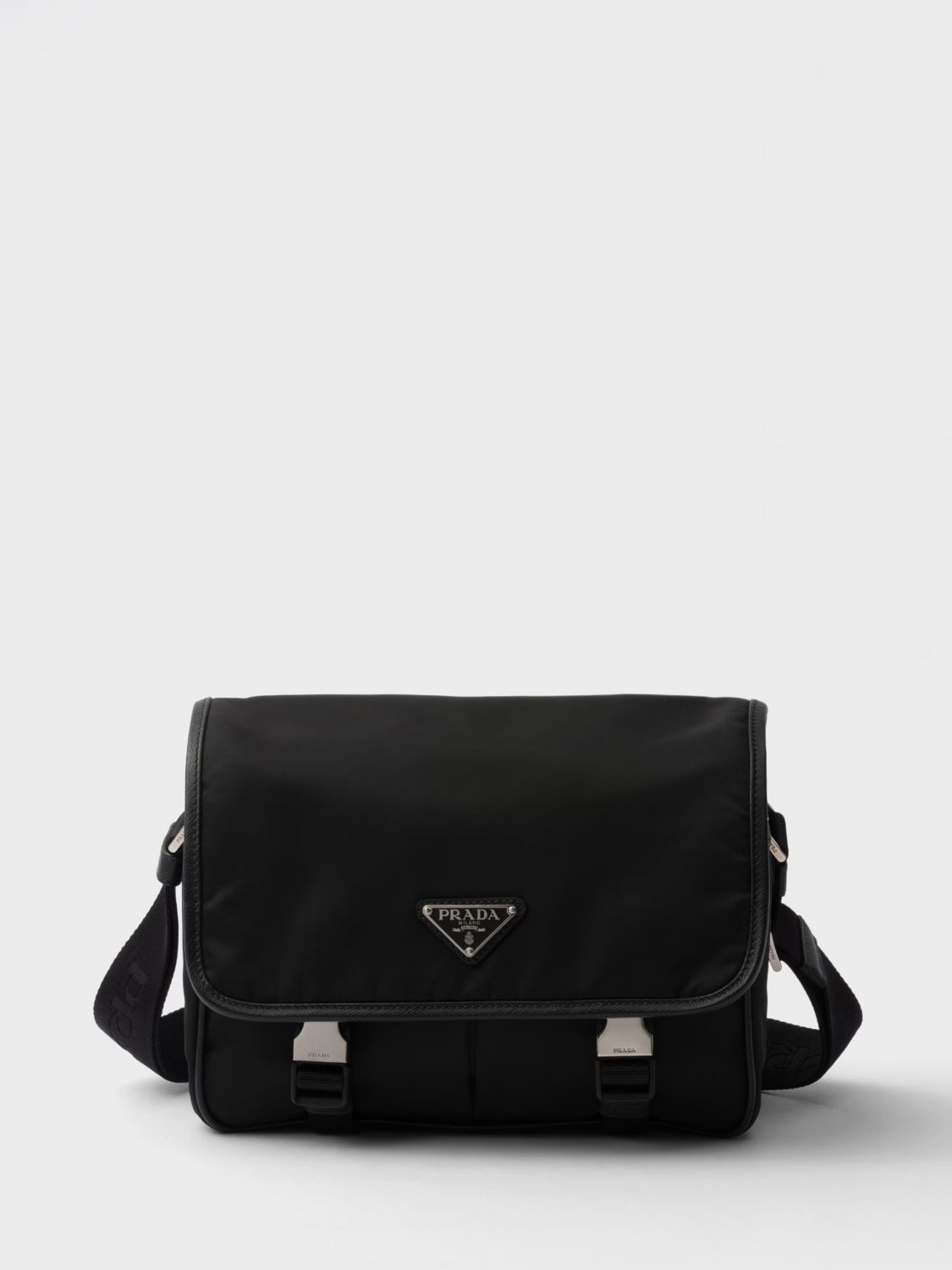 Prada Shoulder Bag Men Black PRADA
