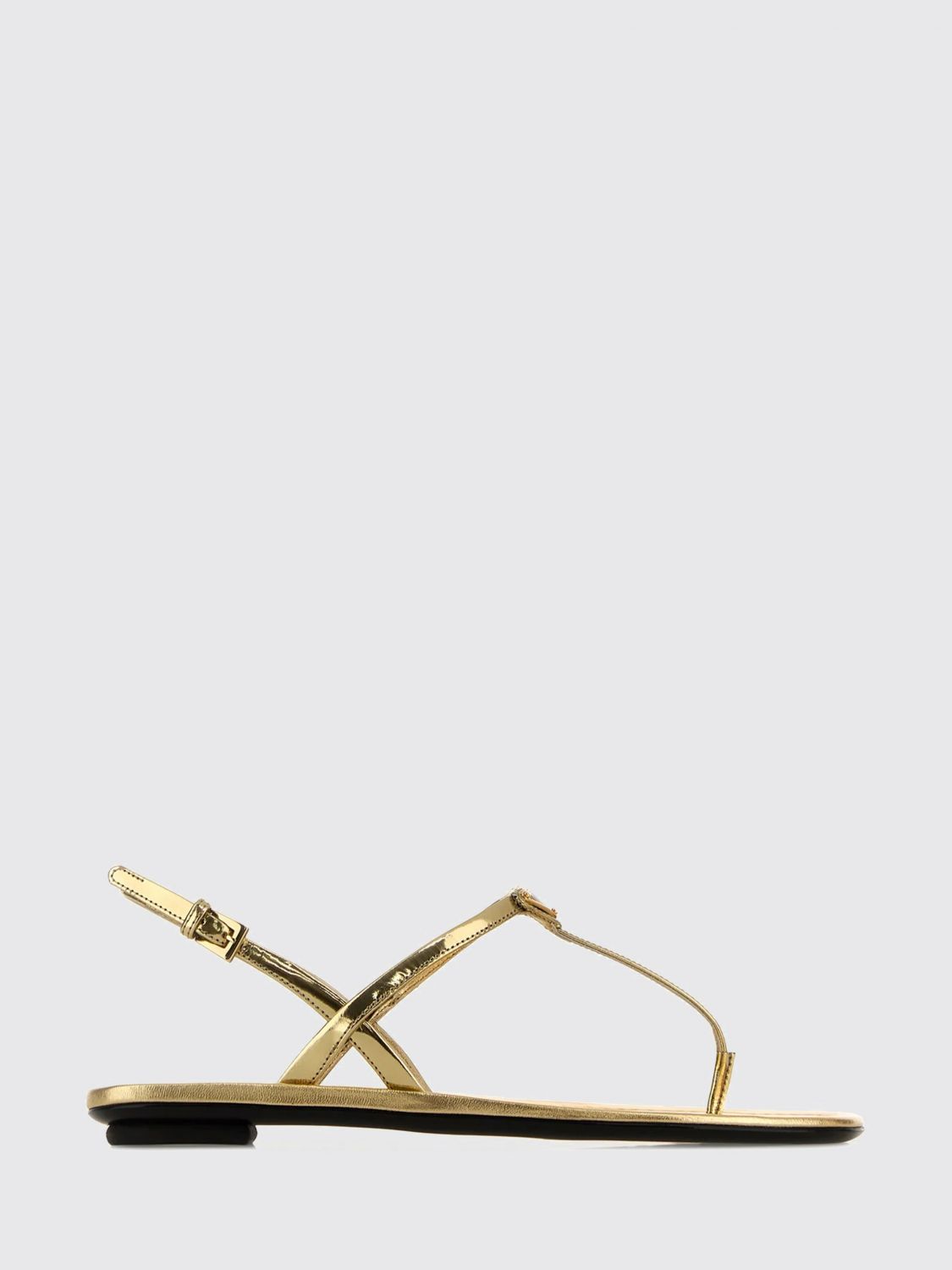 Prada Flat Sandal Woman Gold PRADA