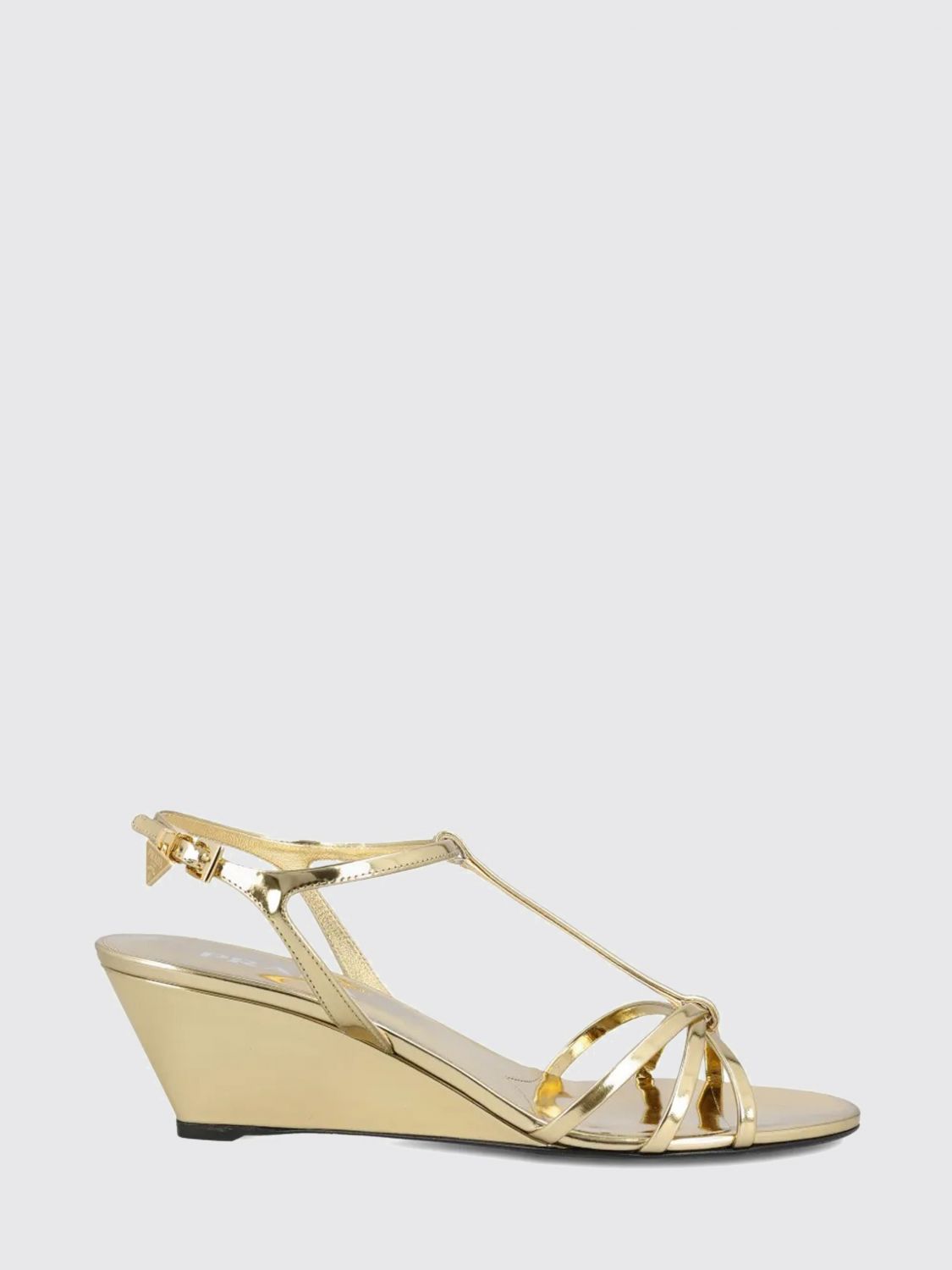 Prada Wedge Shoes Woman Platinum PRADA