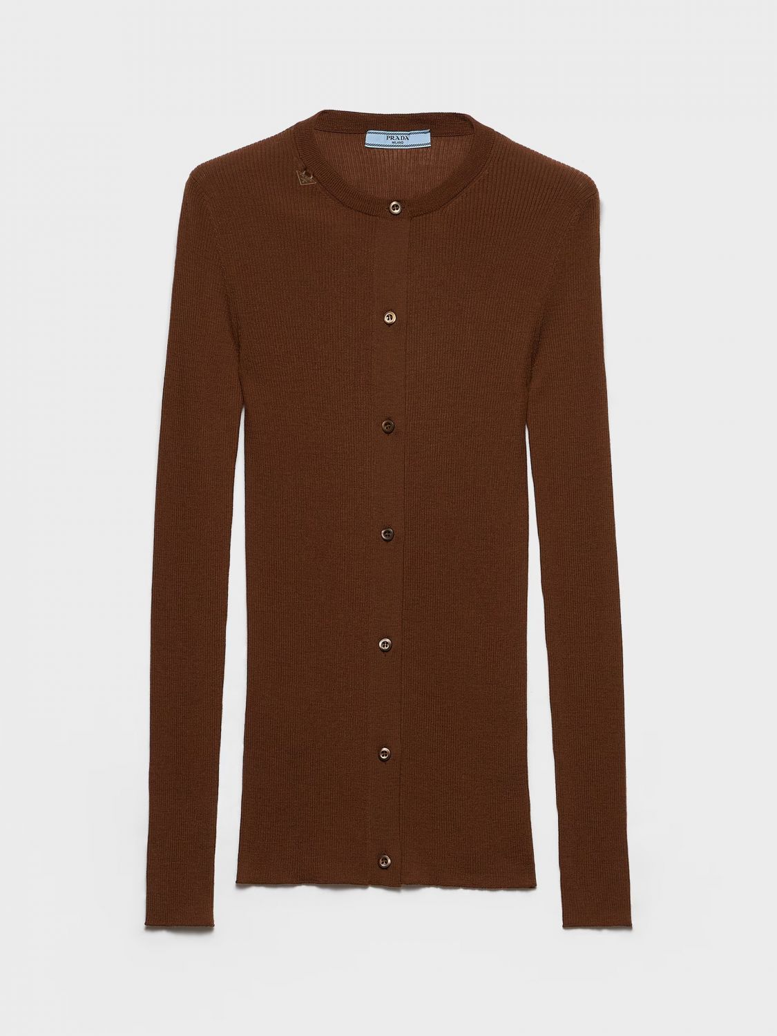 Prada Sweater Woman Tobacco PRADA