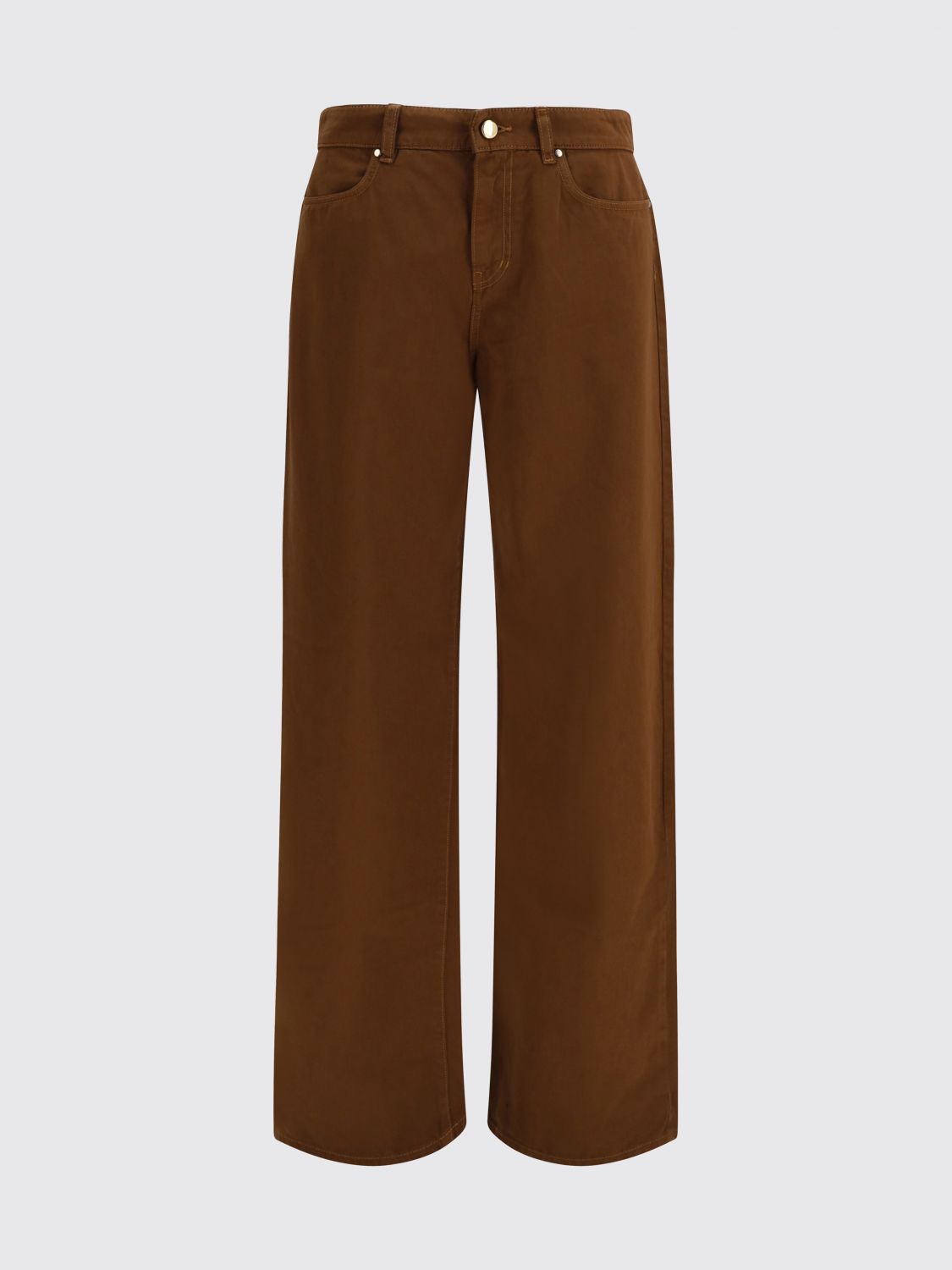 Max Mara Studio Pants Woman Brown MAX MARA STUDIO