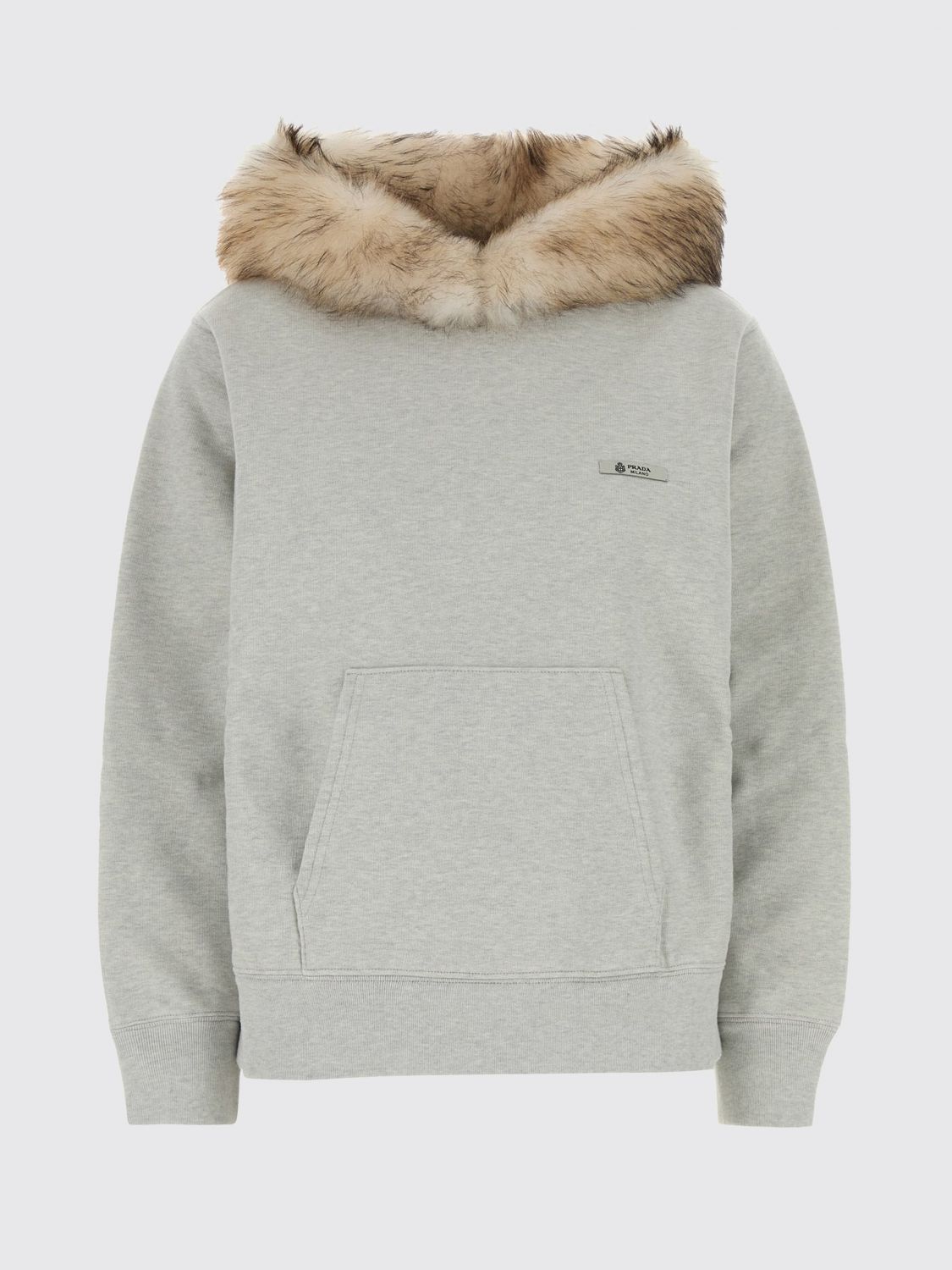 Prada Sweatshirt Woman Grey PRADA
