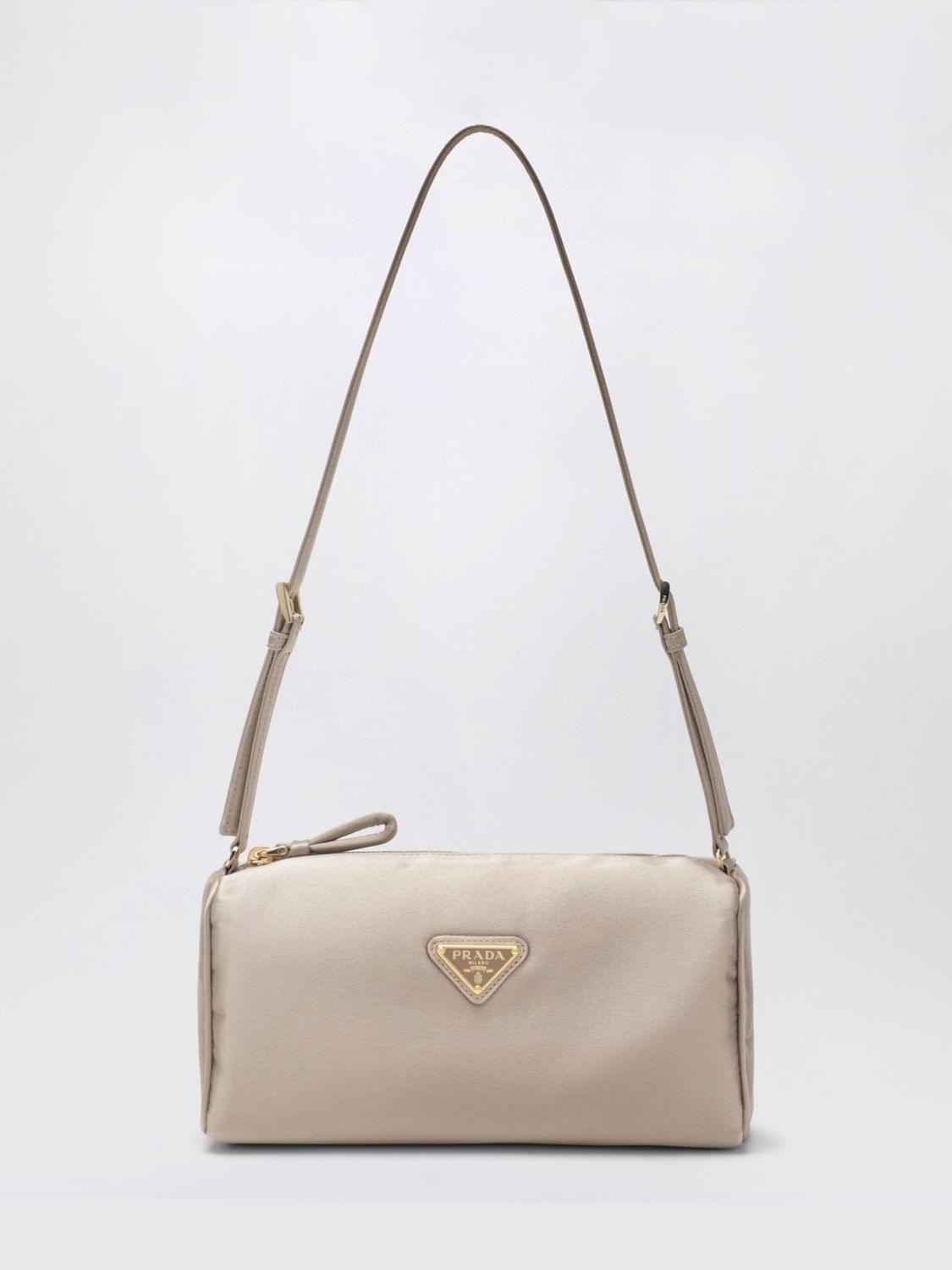 Prada Shoulder Bag Woman Cream PRADA