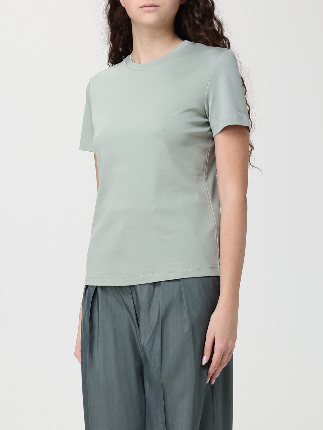 Max Mara T-Shirt Woman Green MAX MARA