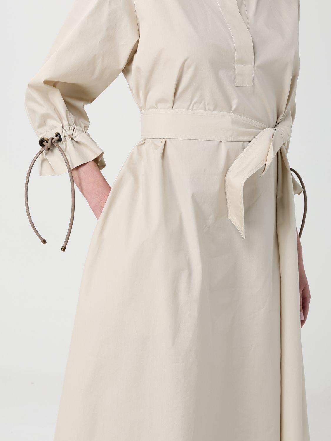 Max Mara Dress Woman Brown MAX MARA