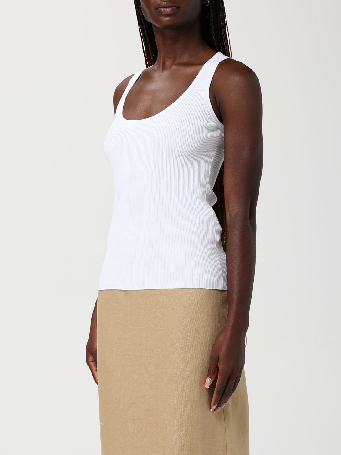Max Mara Top Woman White MAX MARA