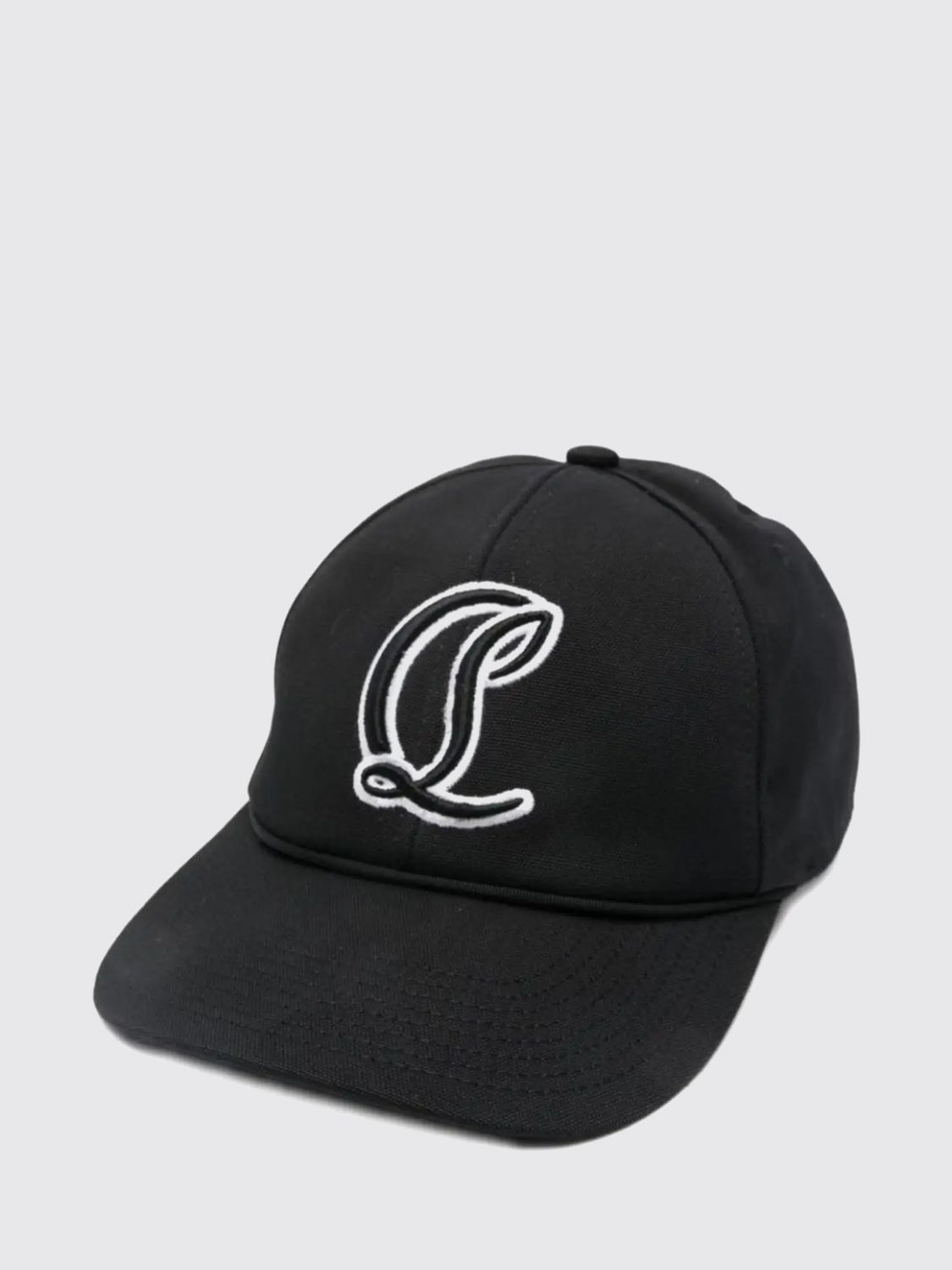 Christian Louboutin Hat Men Black CHRISTIAN LOUBOUTIN