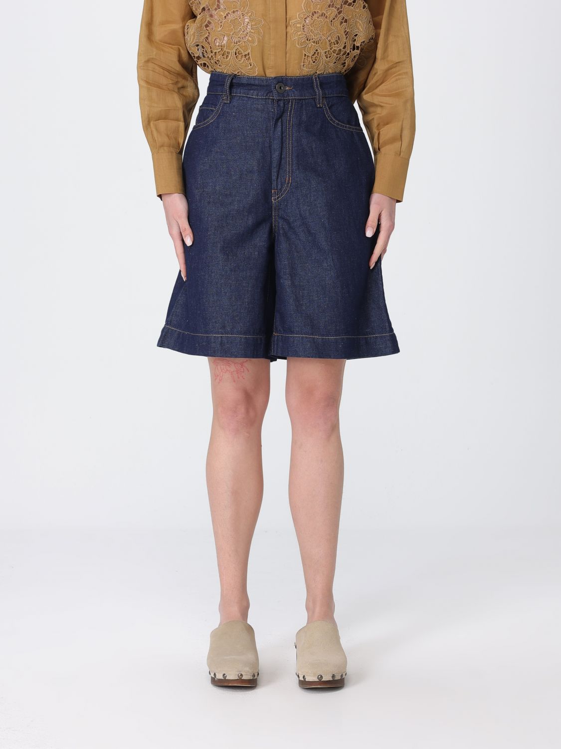 Weekend Max Mara Shorts Woman Navy WEEKEND MAX MARA