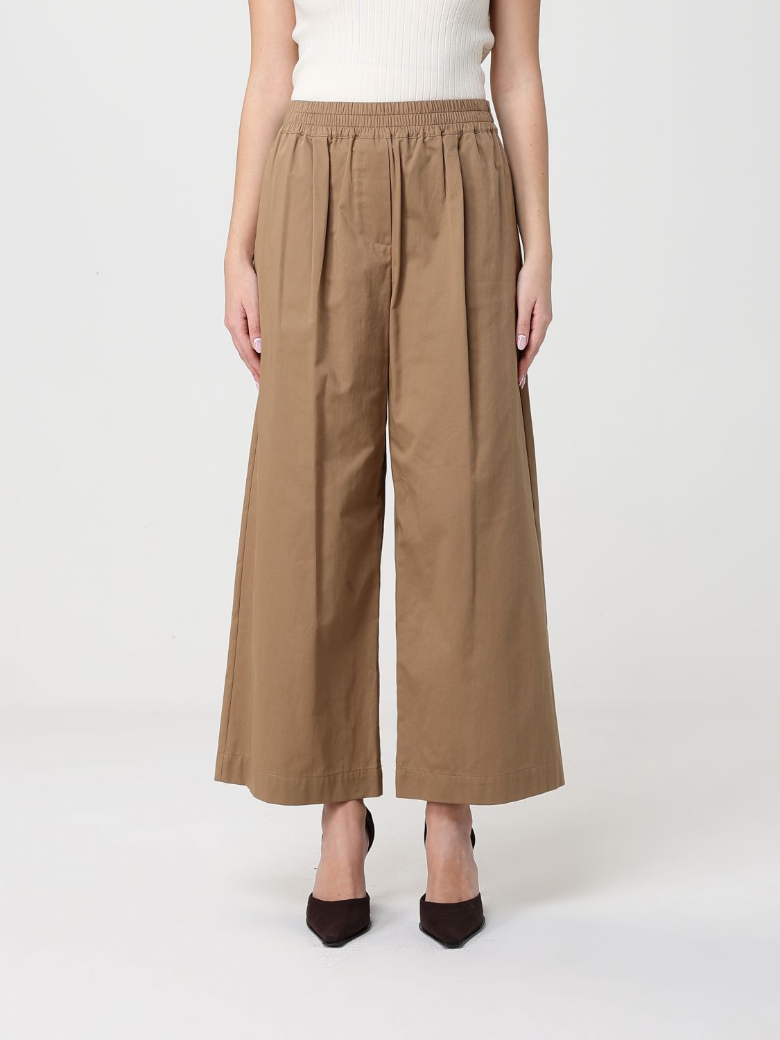 Weekend Max Mara Pants Woman Brown WEEKEND MAX MARA
