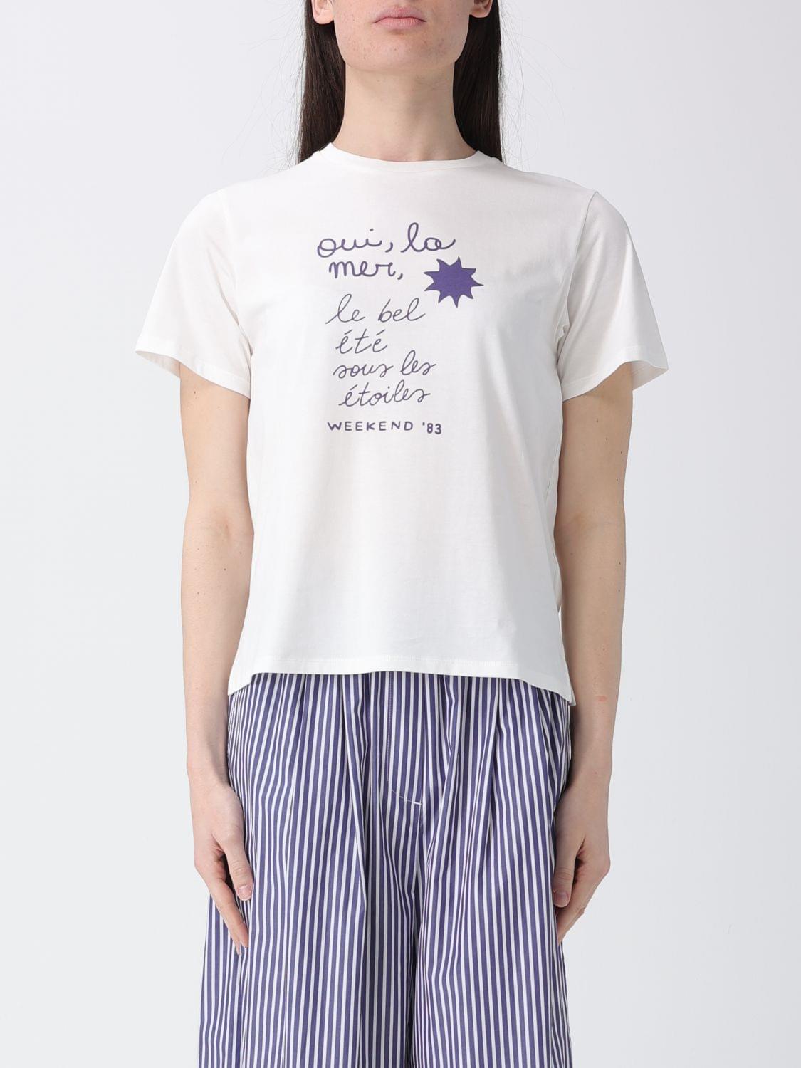 Printed Cotton T-Shirt Weekend Max Mara WEEKEND MAX MARA