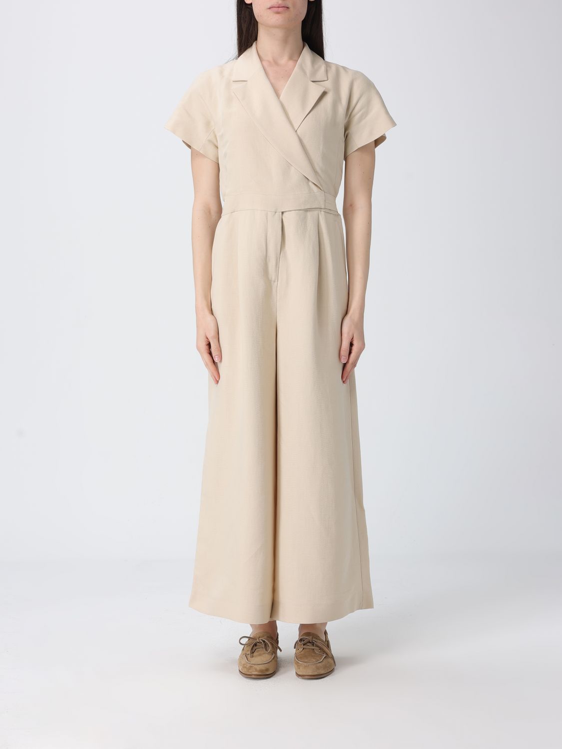 Weekend Max Mara Jumpsuit Woman Beige WEEKEND MAX MARA