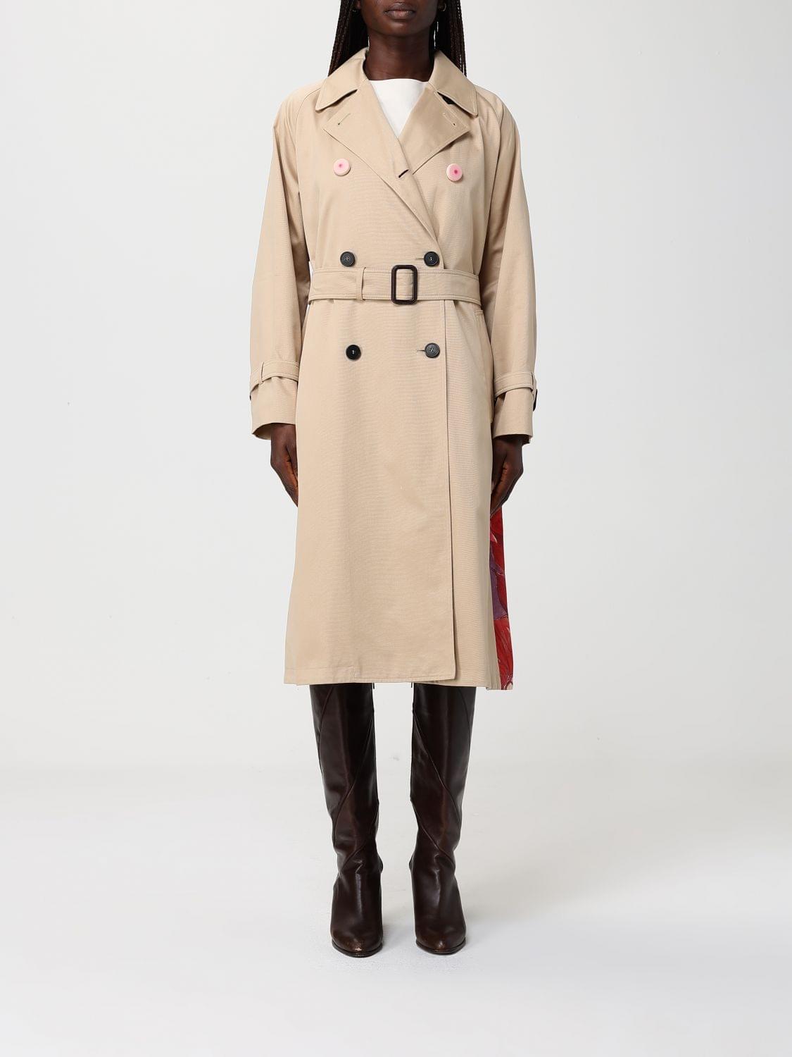 Weekend Max Mara Women Double Breasted Trench Coat Weekend Max Mara WEEKEND MAX MARA