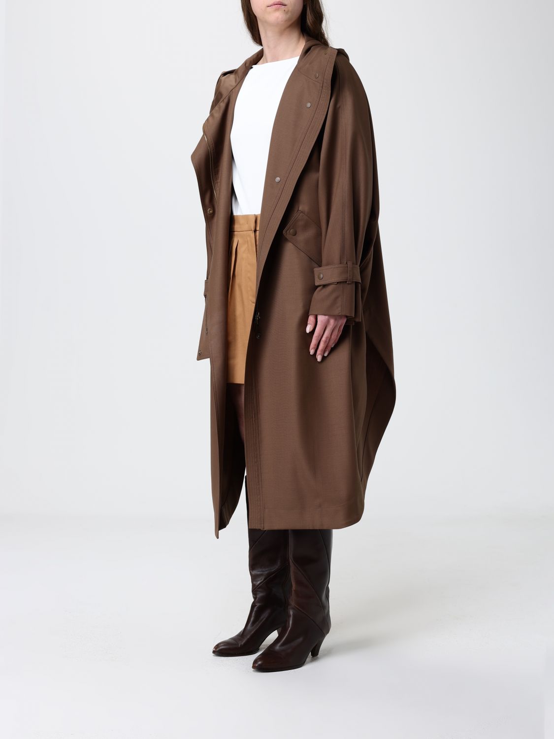 Max Mara Jacket Woman Brown MAX MARA