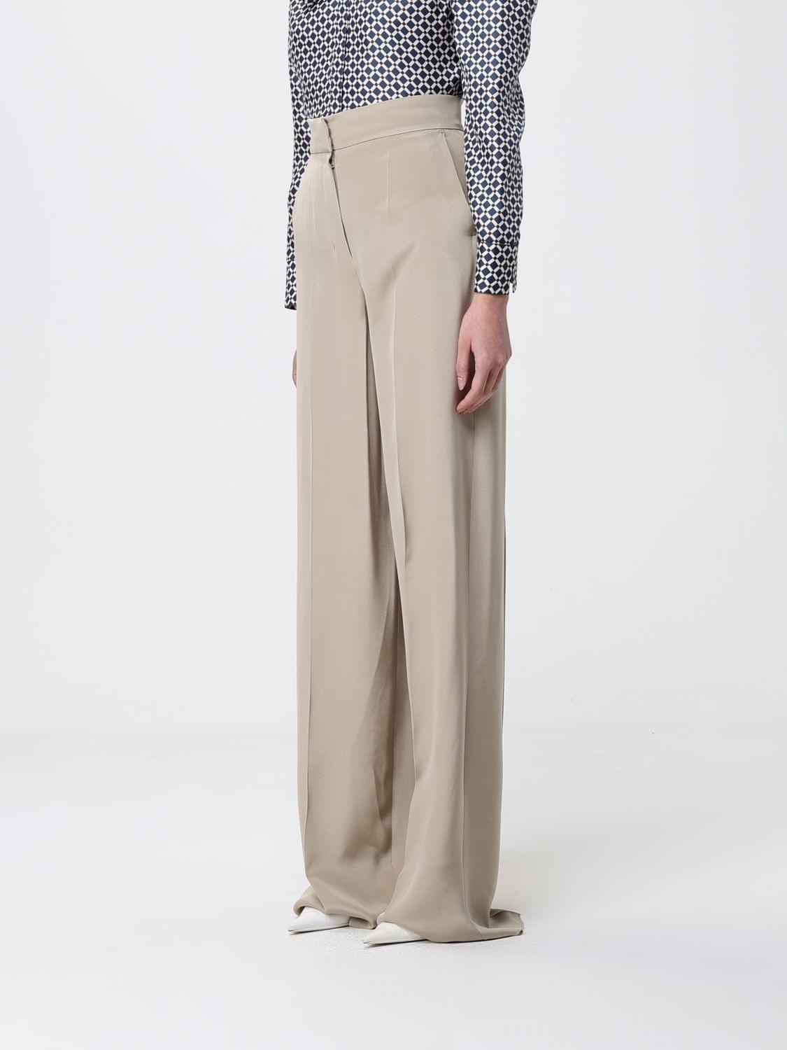 Max Mara Pants Woman Sand MAX MARA