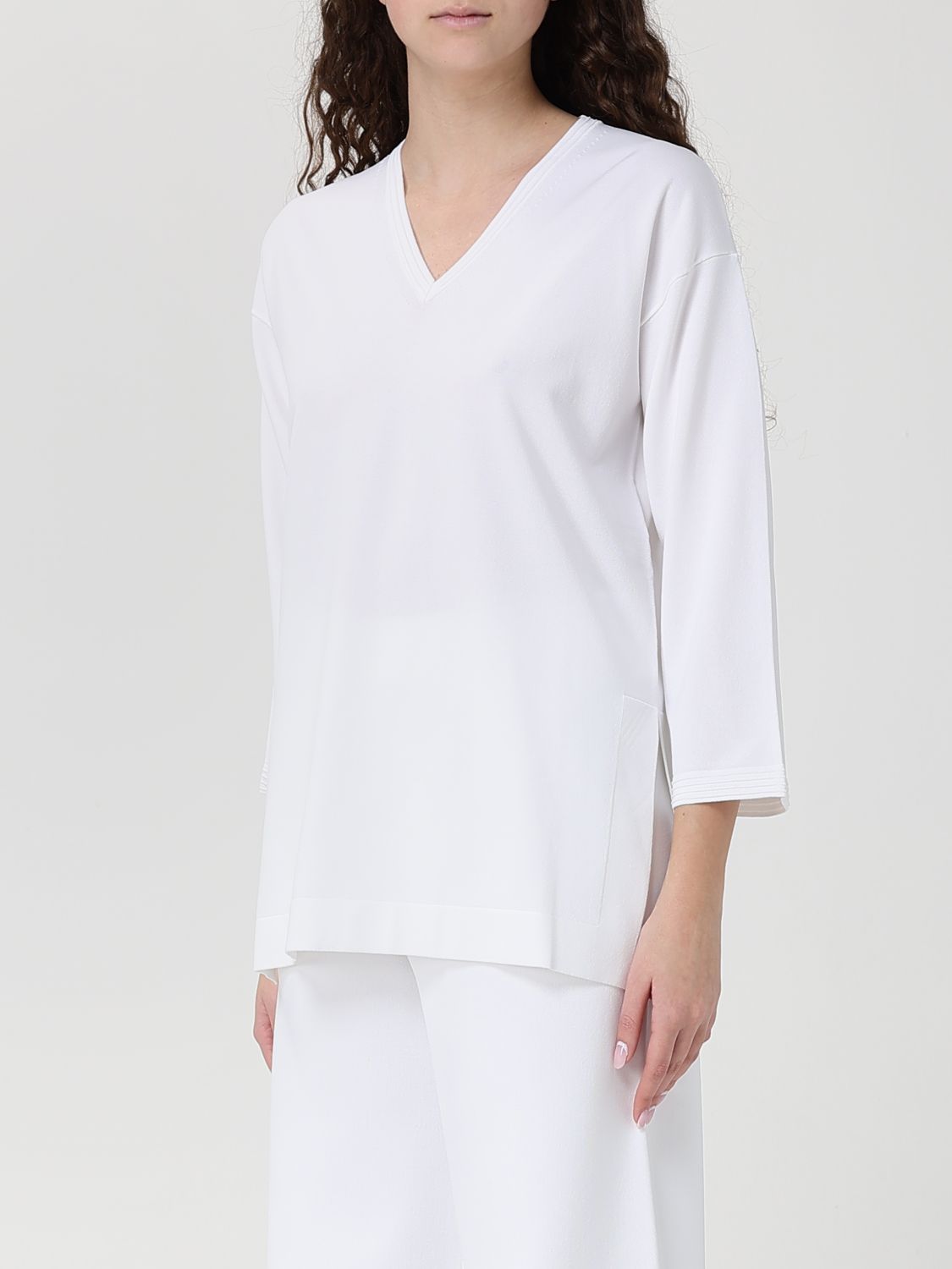 Max Mara Sweater Woman White MAX MARA