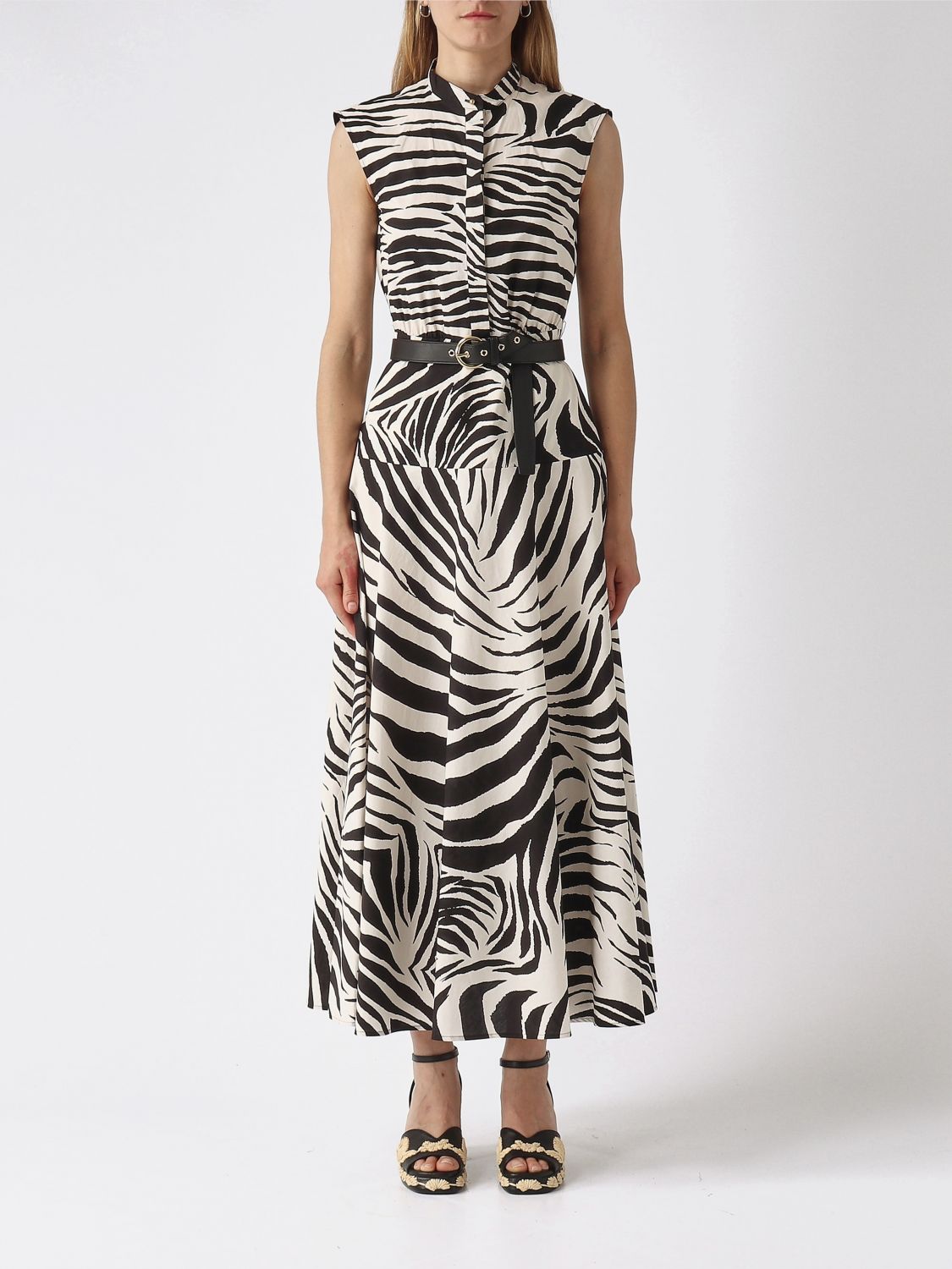 Max Mara Studio Dress Woman White MAX MARA STUDIO