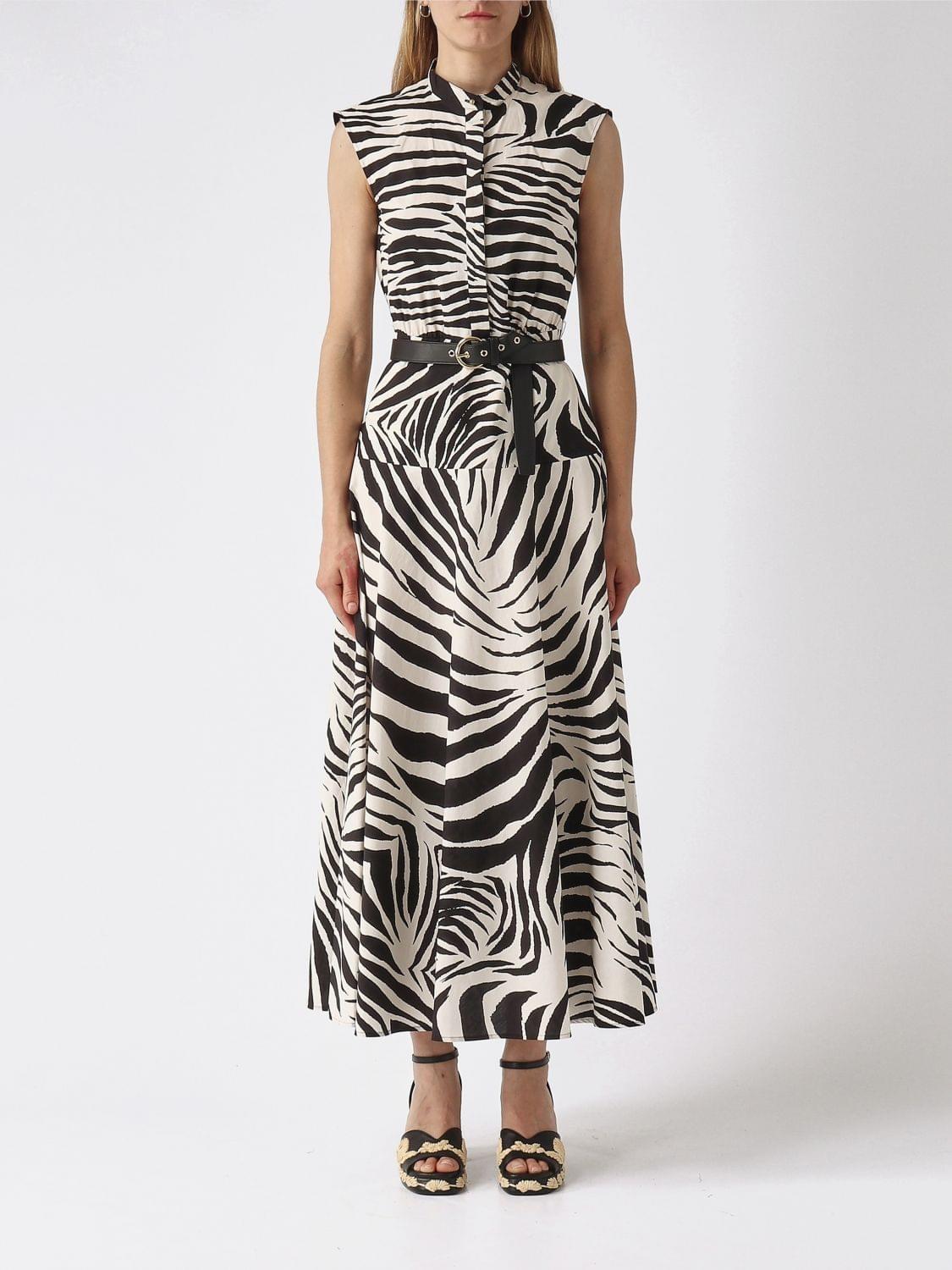 Max Mara Studio Dress Woman White MAX MARA STUDIO