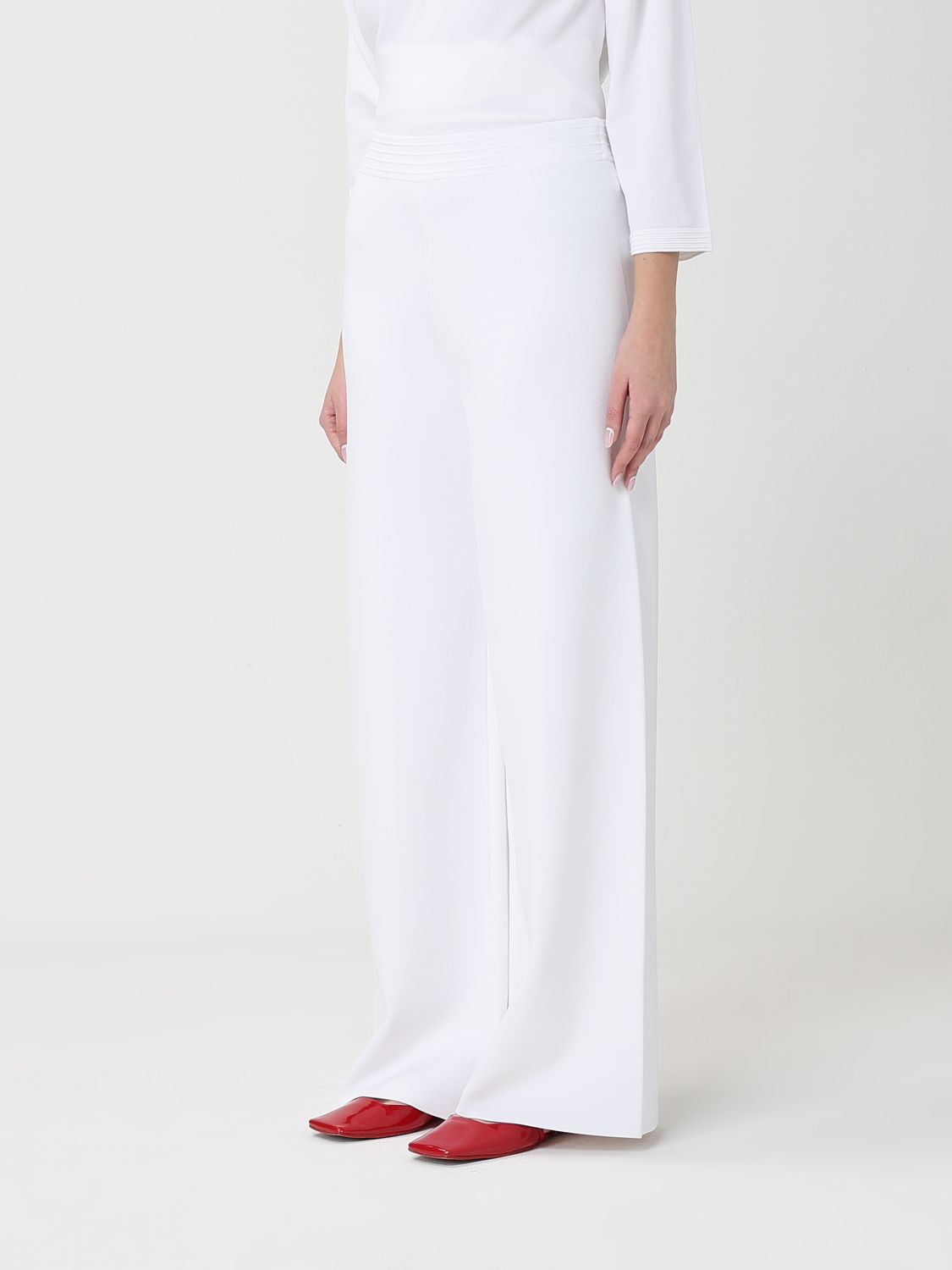 Max Mara Pants Woman White MAX MARA