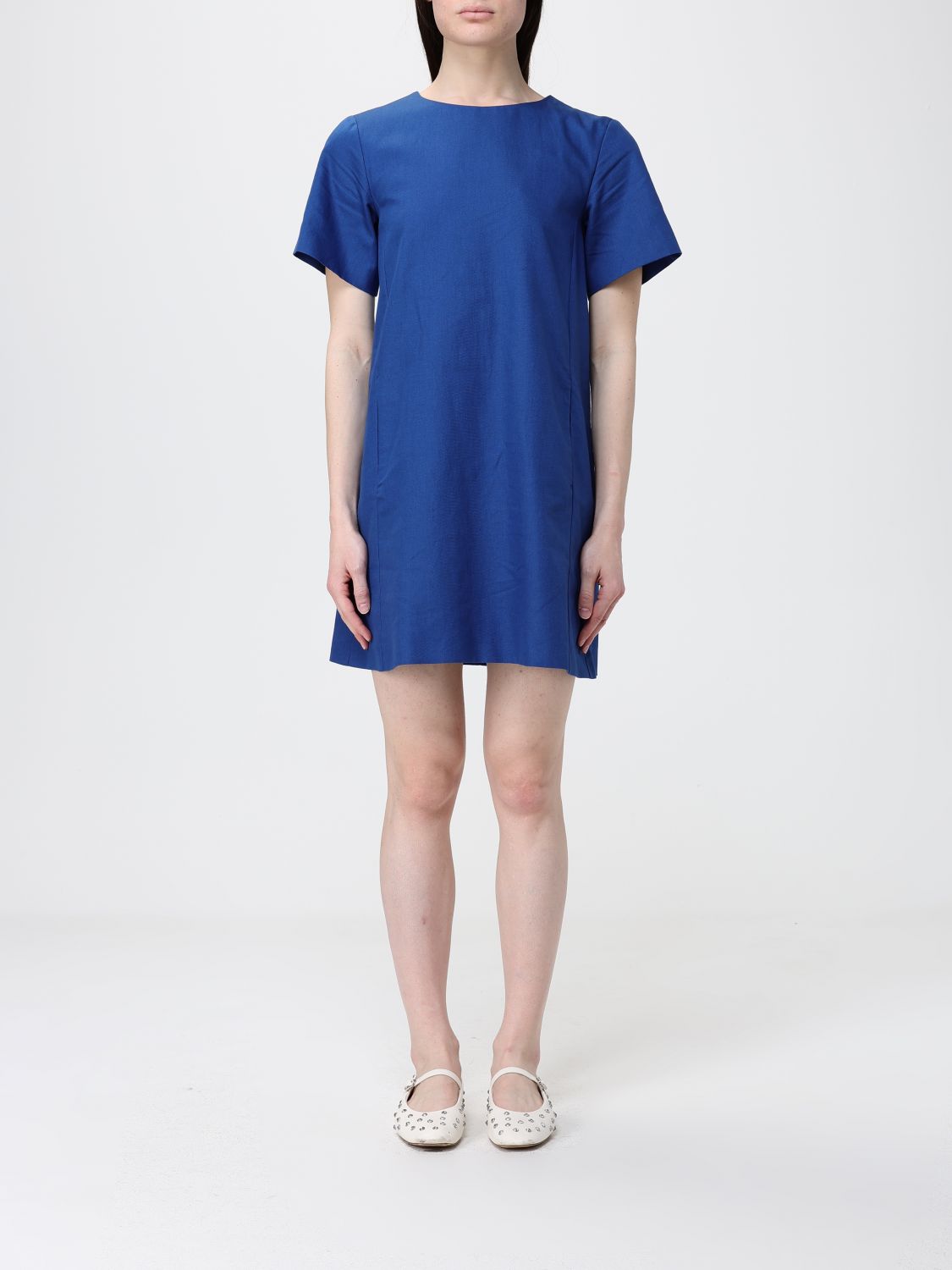 Weekend Max Mara Dress Woman Blue WEEKEND MAX MARA