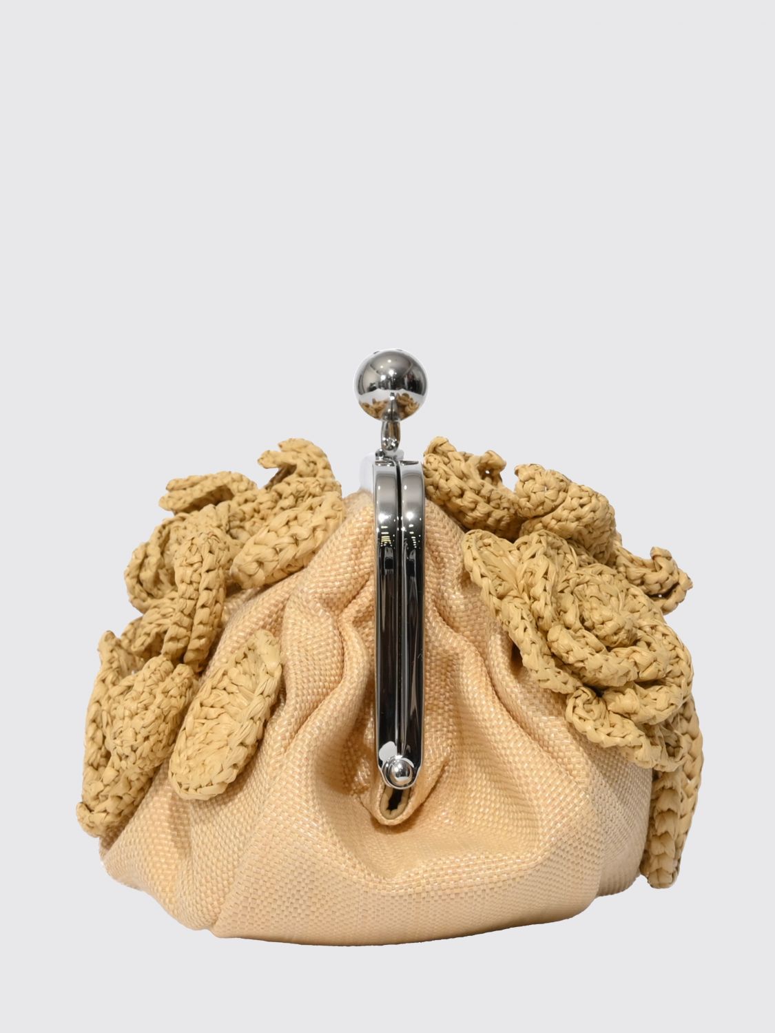 Weekend Max Mara Clutch Woman Beige WEEKEND MAX MARA