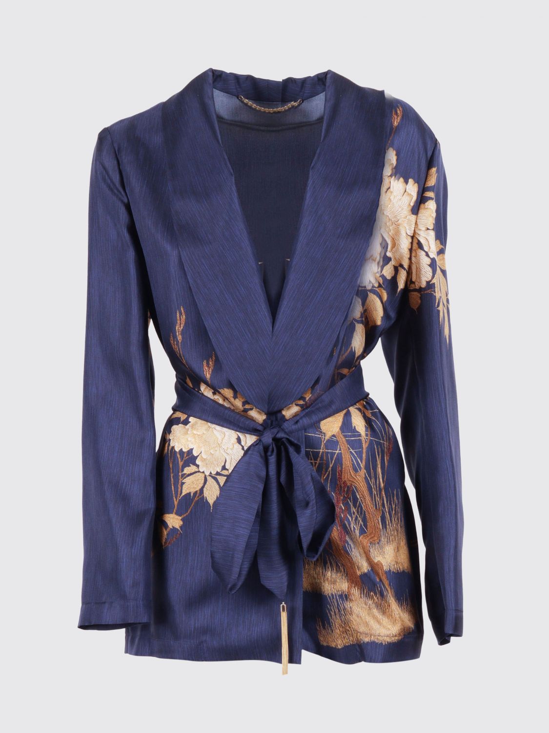 Max Mara Studio Jacket Woman Blue MAX MARA STUDIO