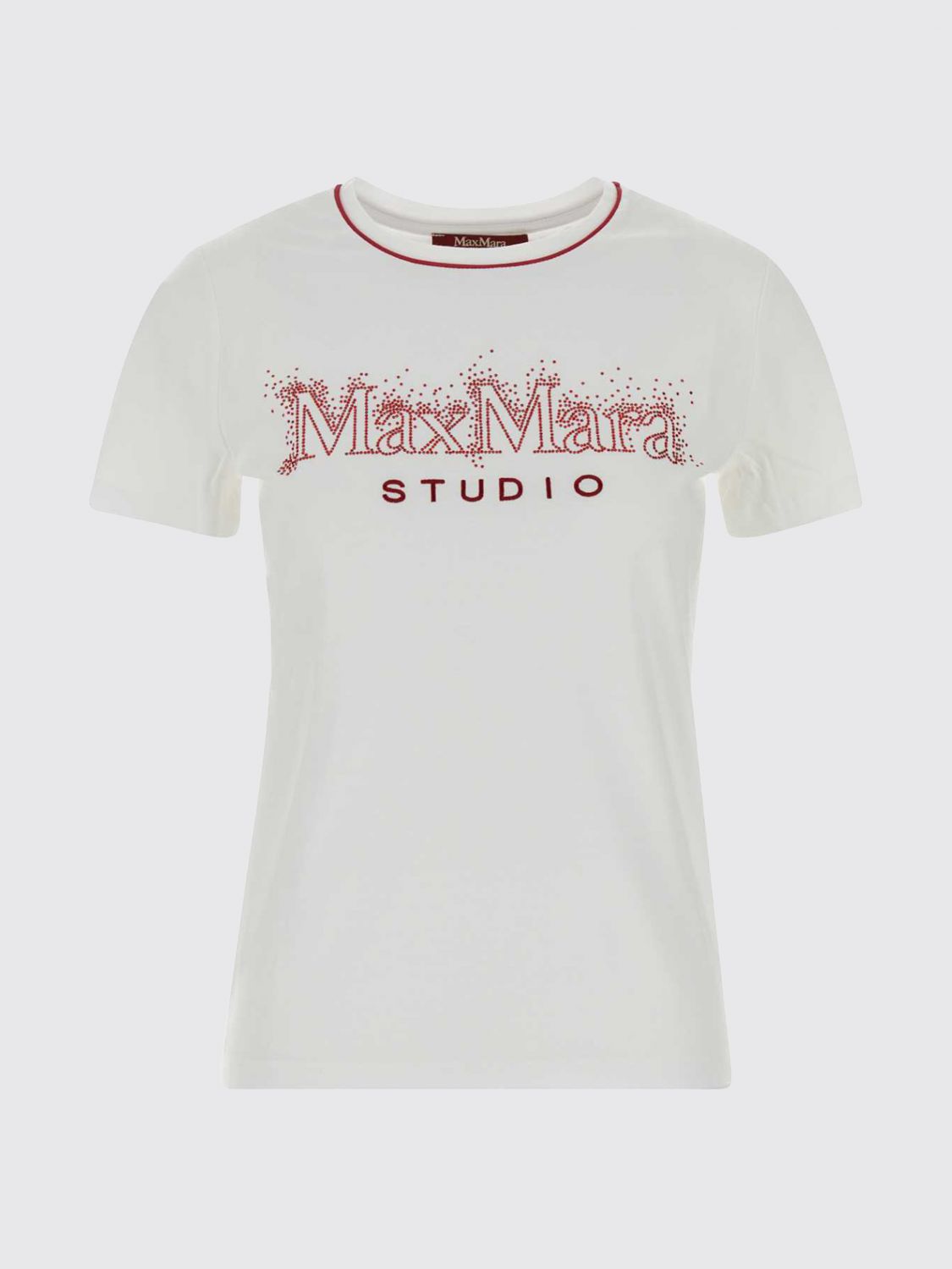 Max Mara Studio T-Shirt Woman White MAX MARA STUDIO