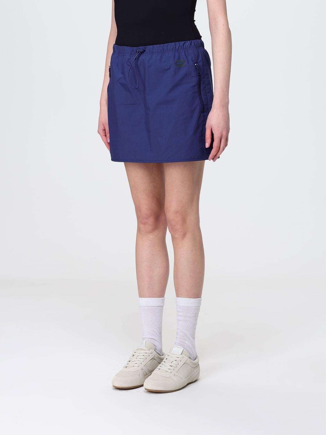Gucci Skirt Woman Blue GUCCI