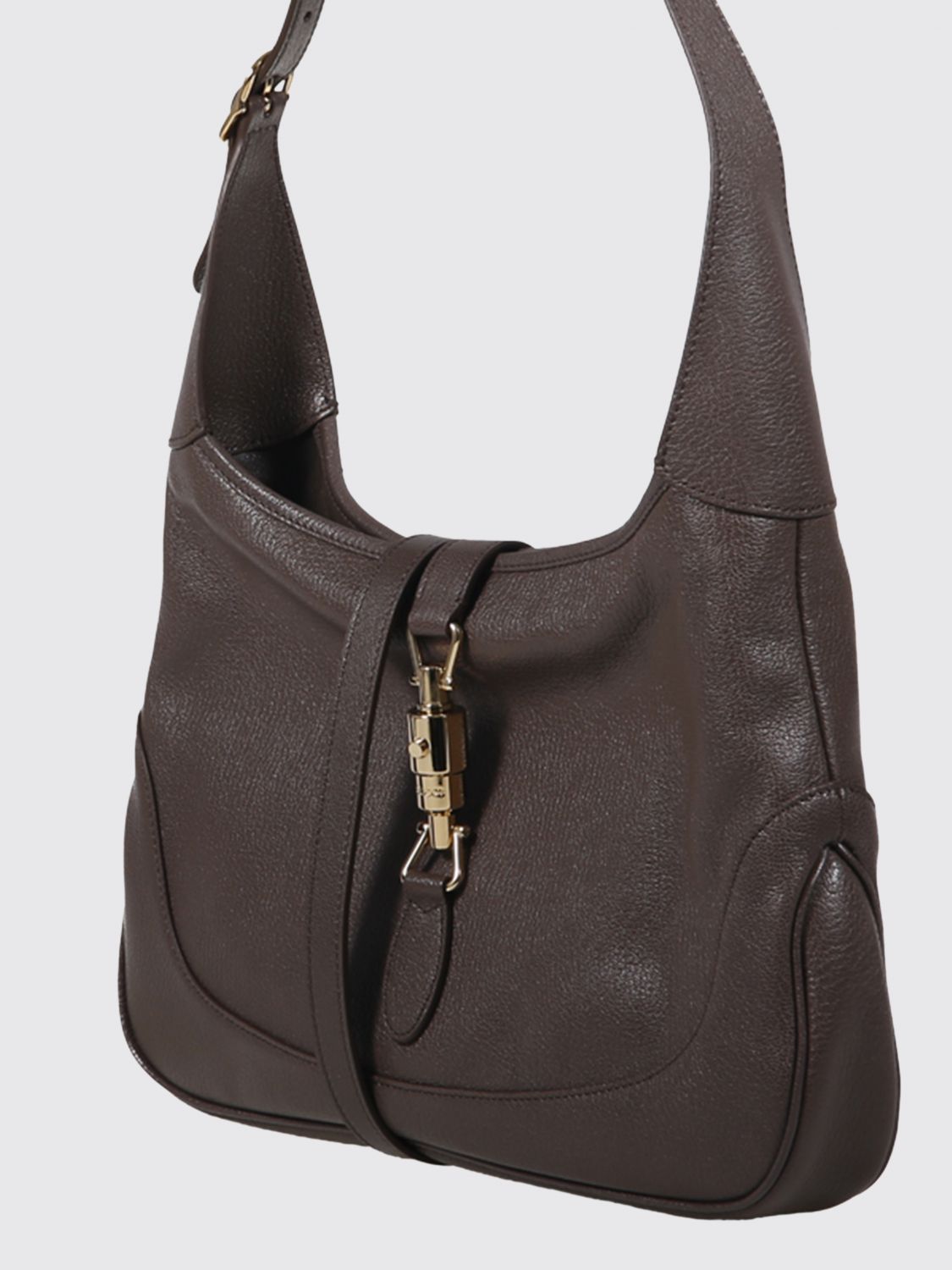 Gucci Women Jackie 1961 Leather Shoulder Bag Gucci GUCCI